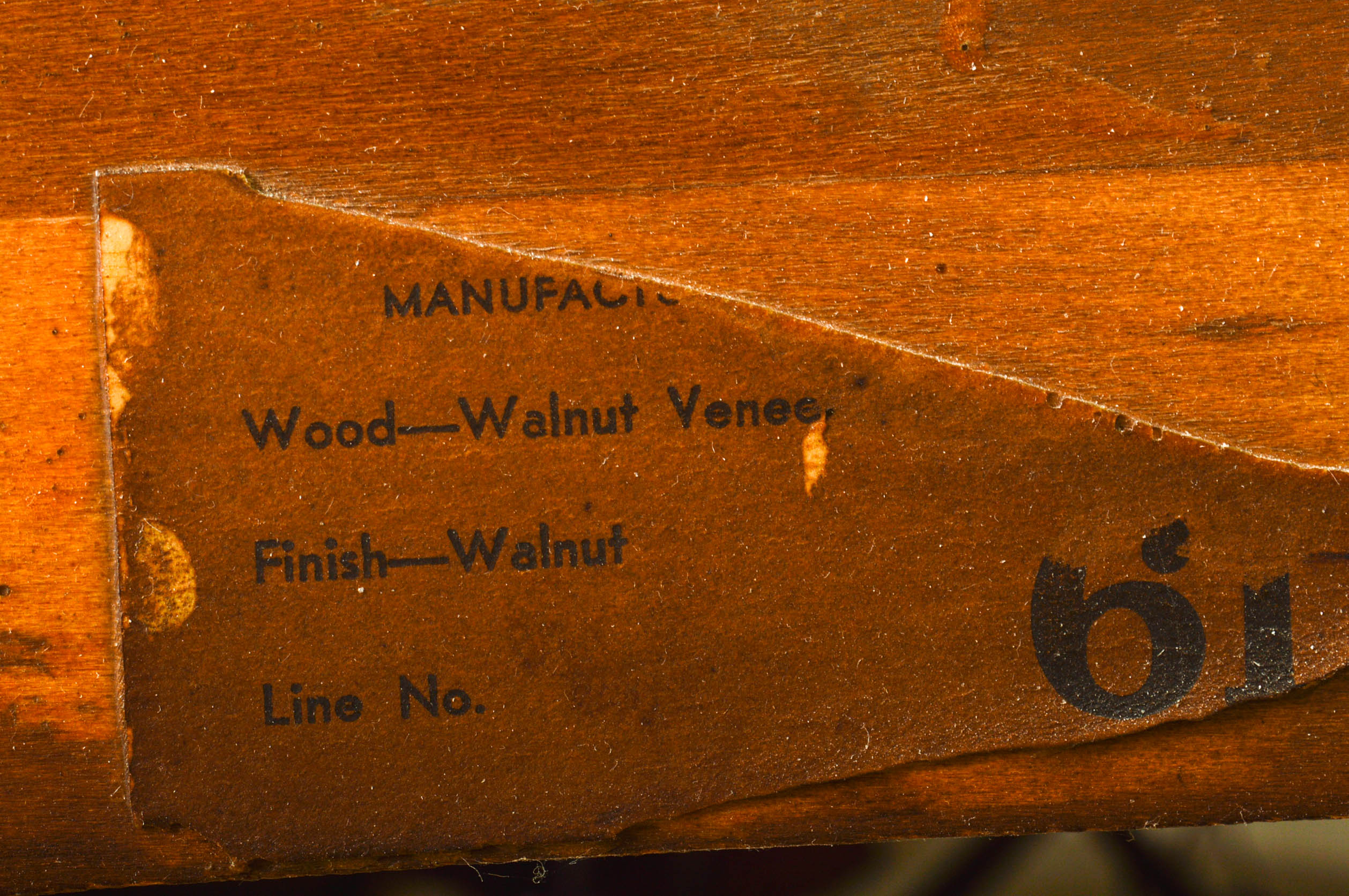 Vintage Federal Style Walnut Writing Desk