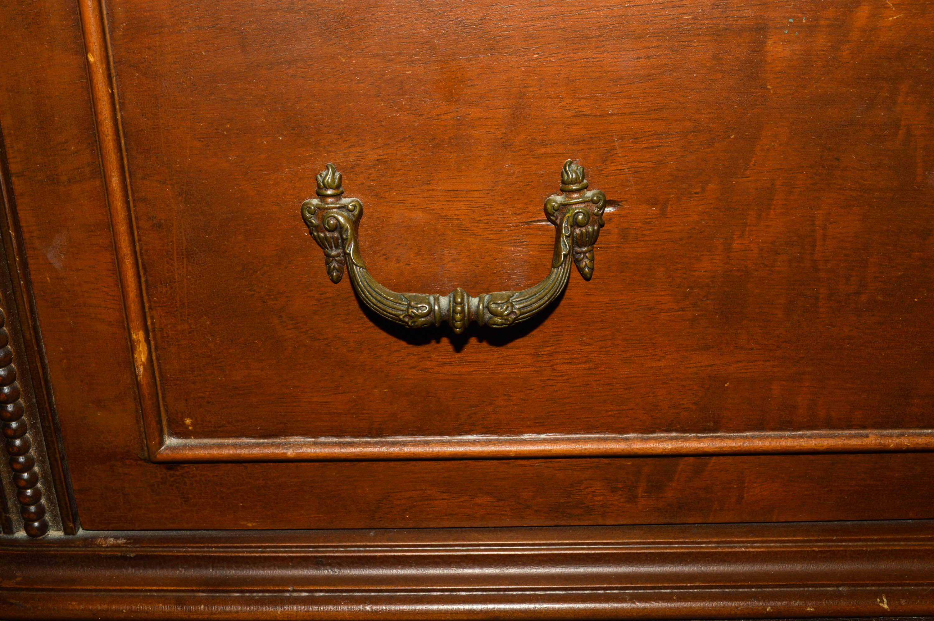 Vintage Federal Style Walnut Chest on Chest