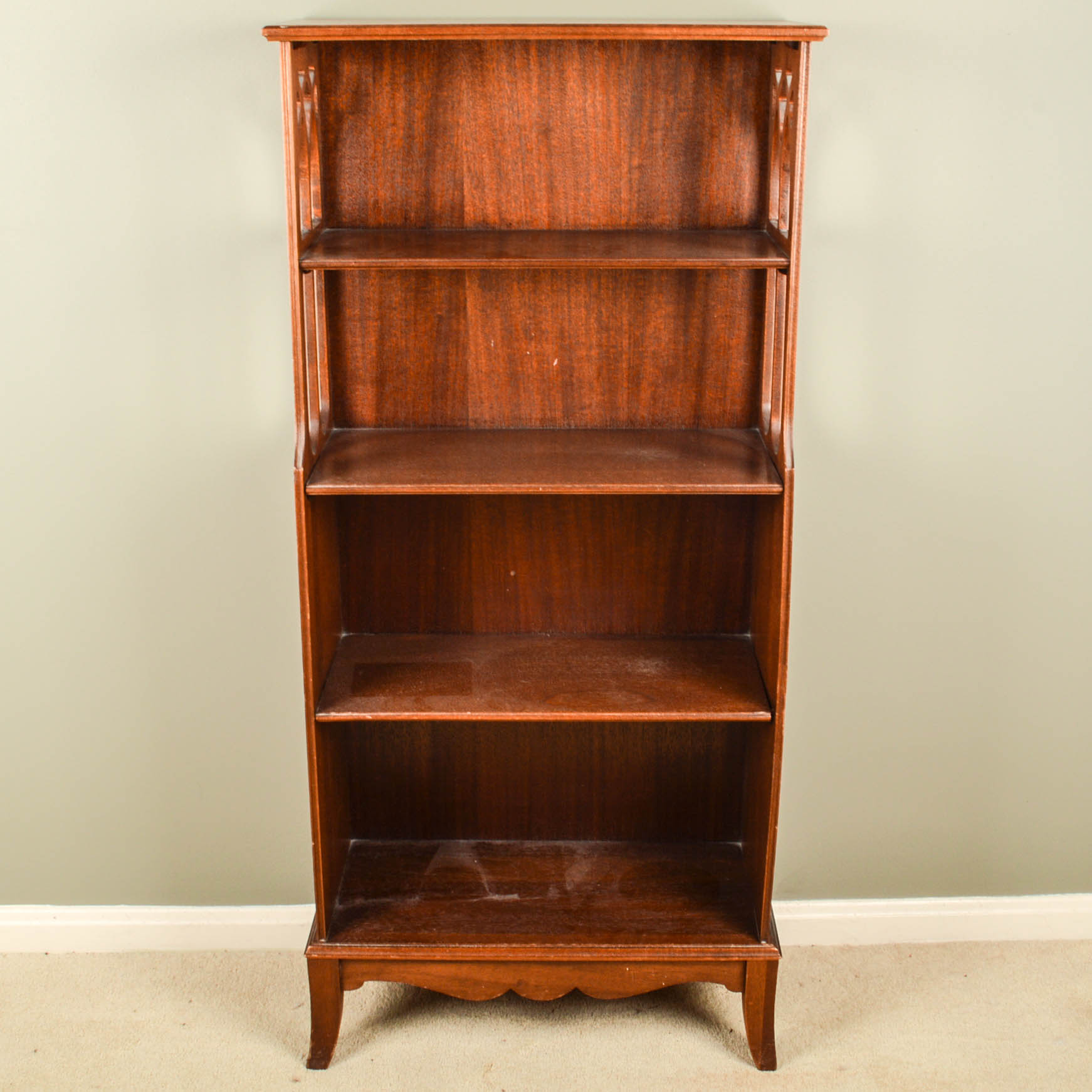 Vintage Wood Bookshelf
