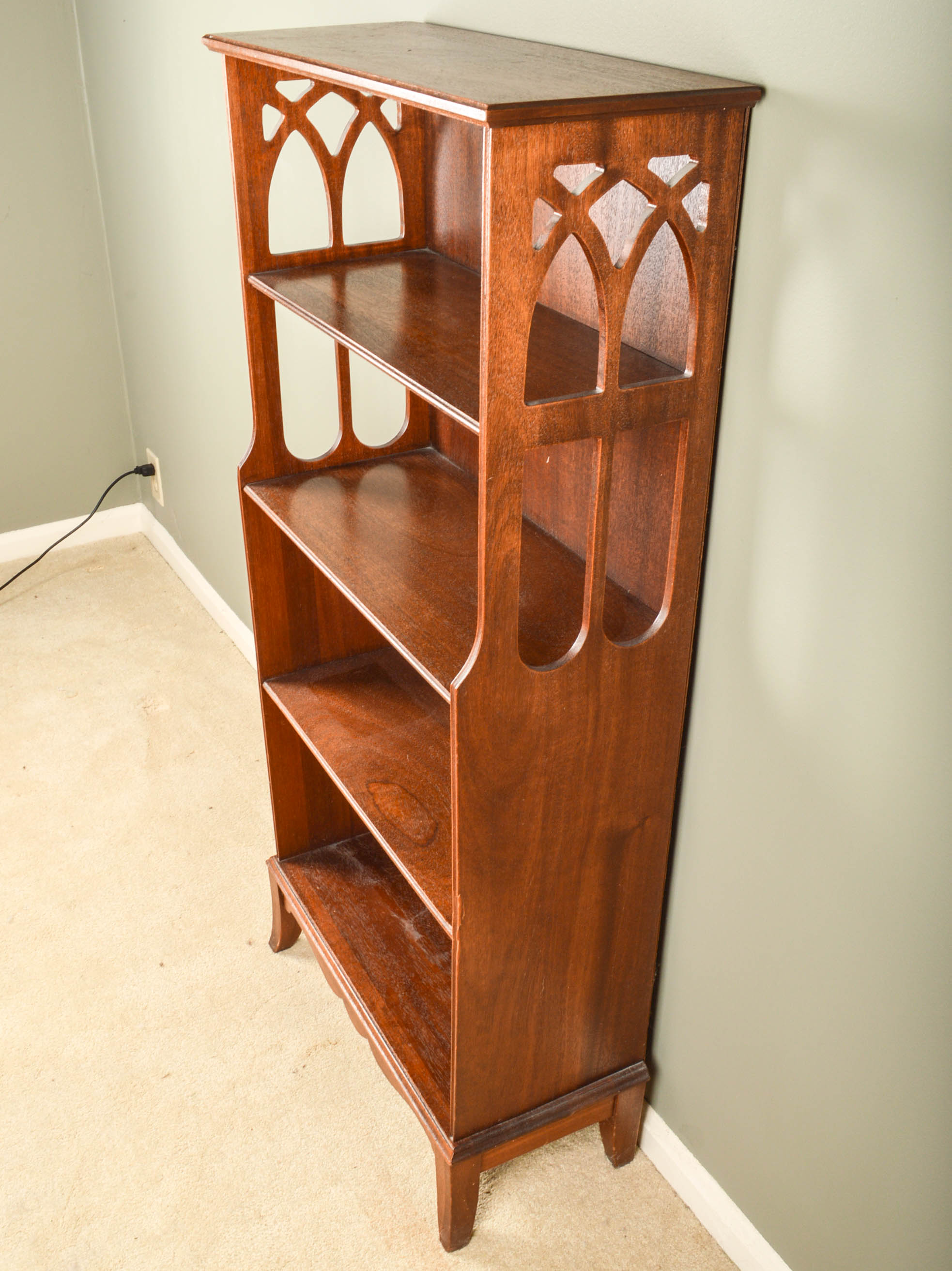 Vintage Wood Bookshelf
