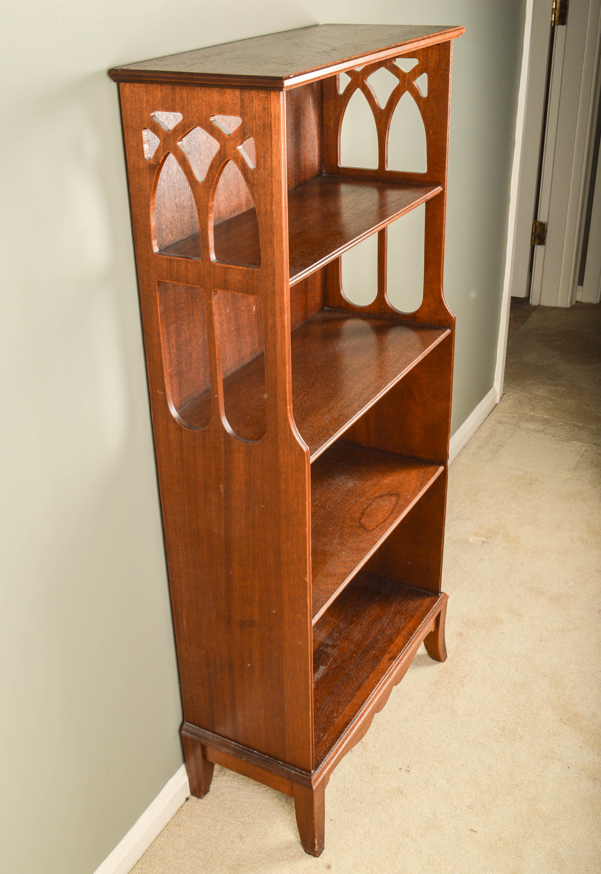 Vintage Wood Bookshelf