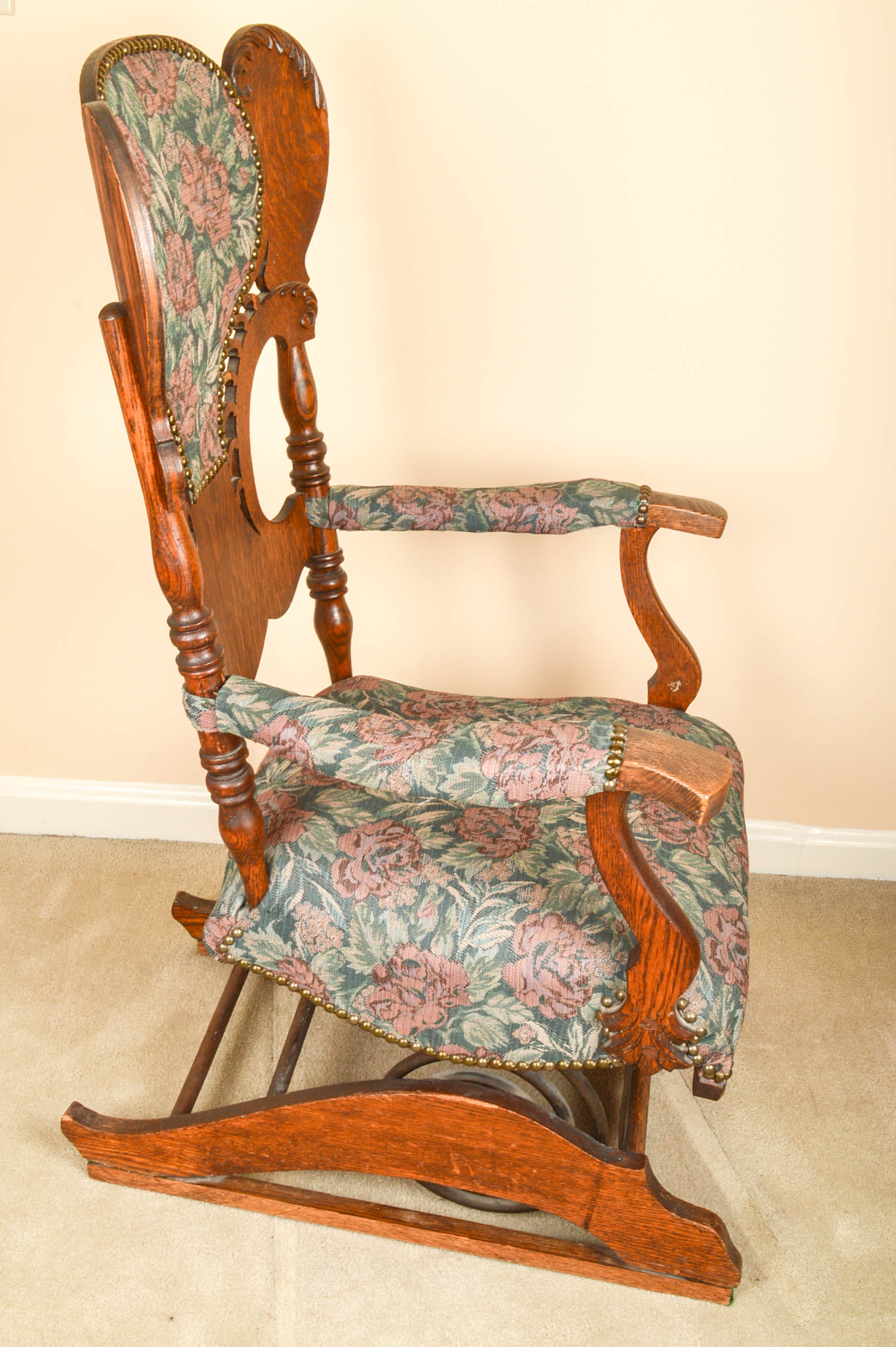 Antique Platform Rocking Chair