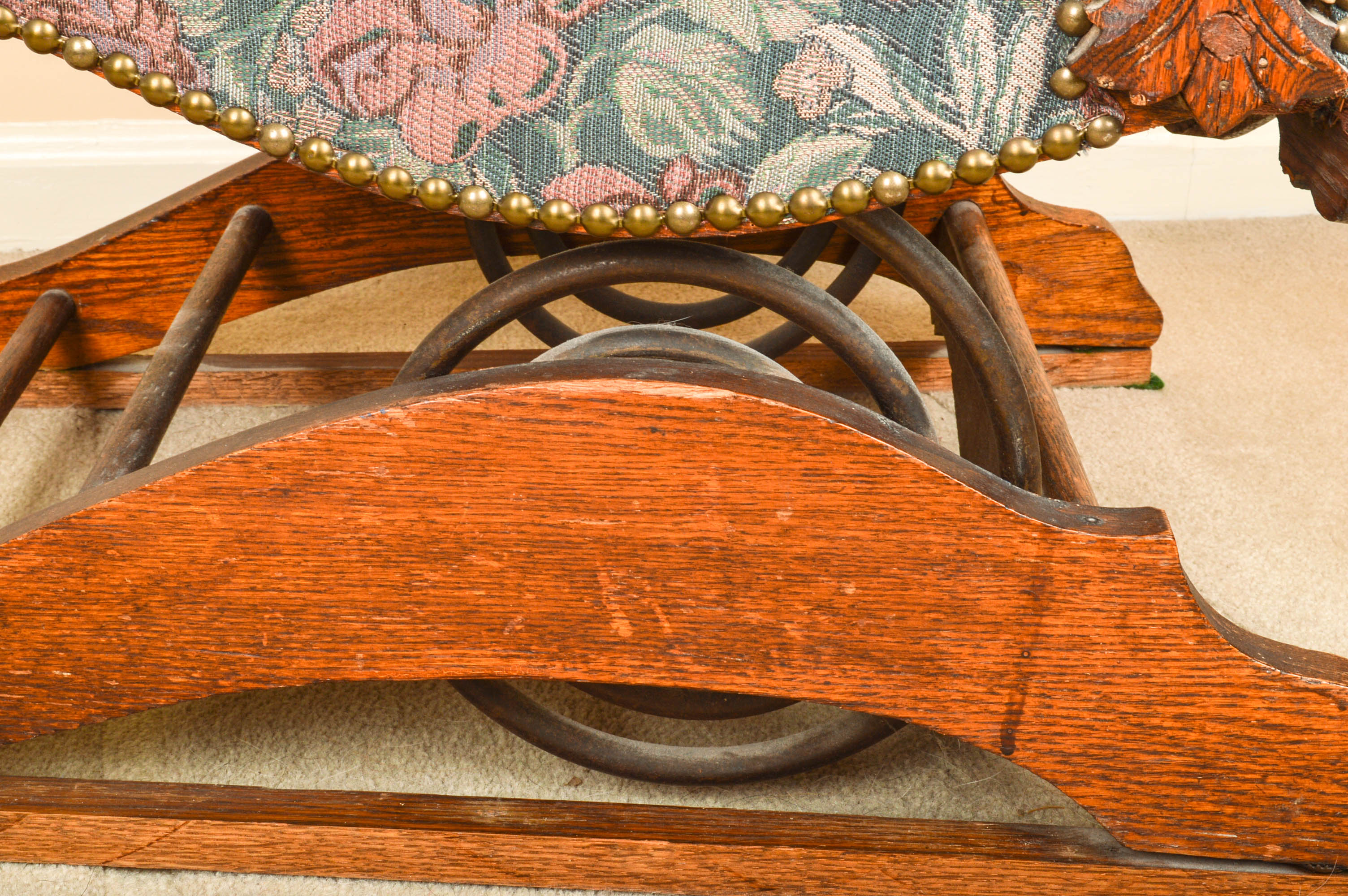 Antique Platform Rocking Chair