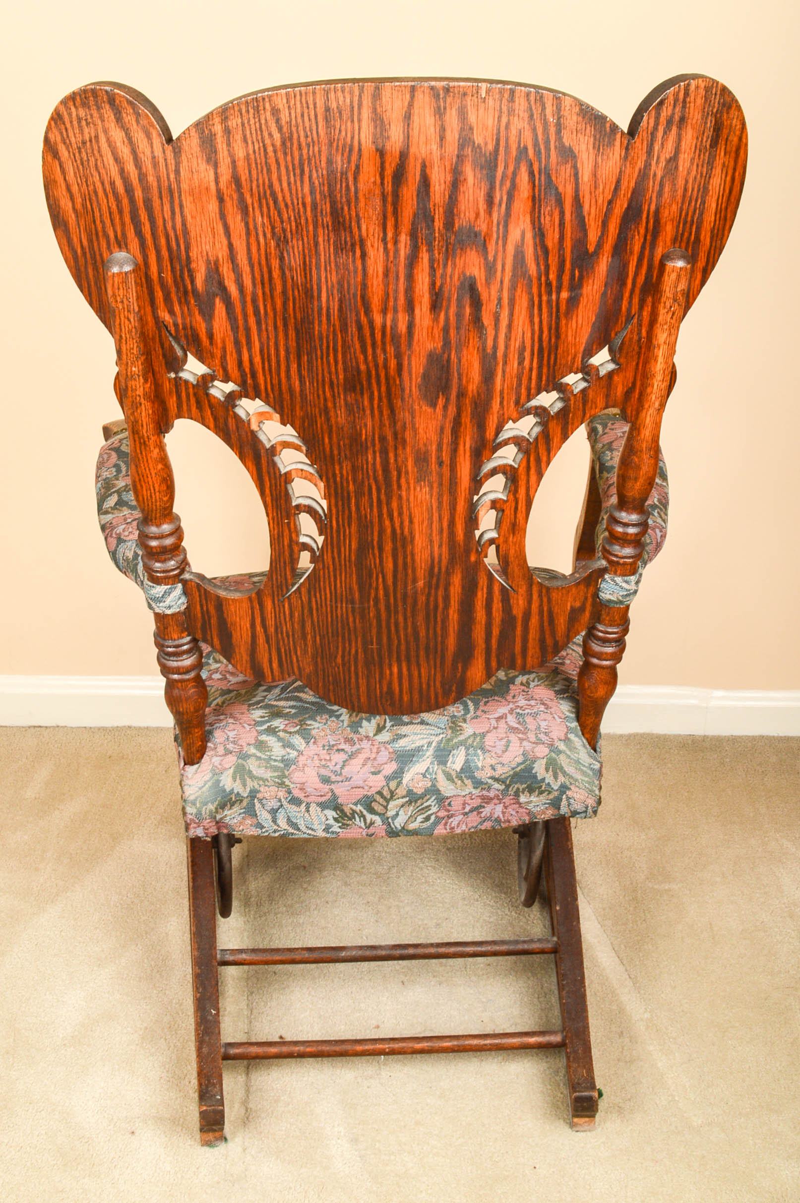 Antique Platform Rocking Chair