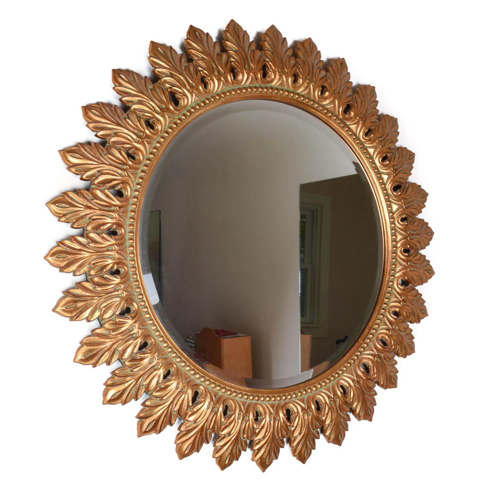 Bombay Company "Louis Oak Leaf" Wall Mirror