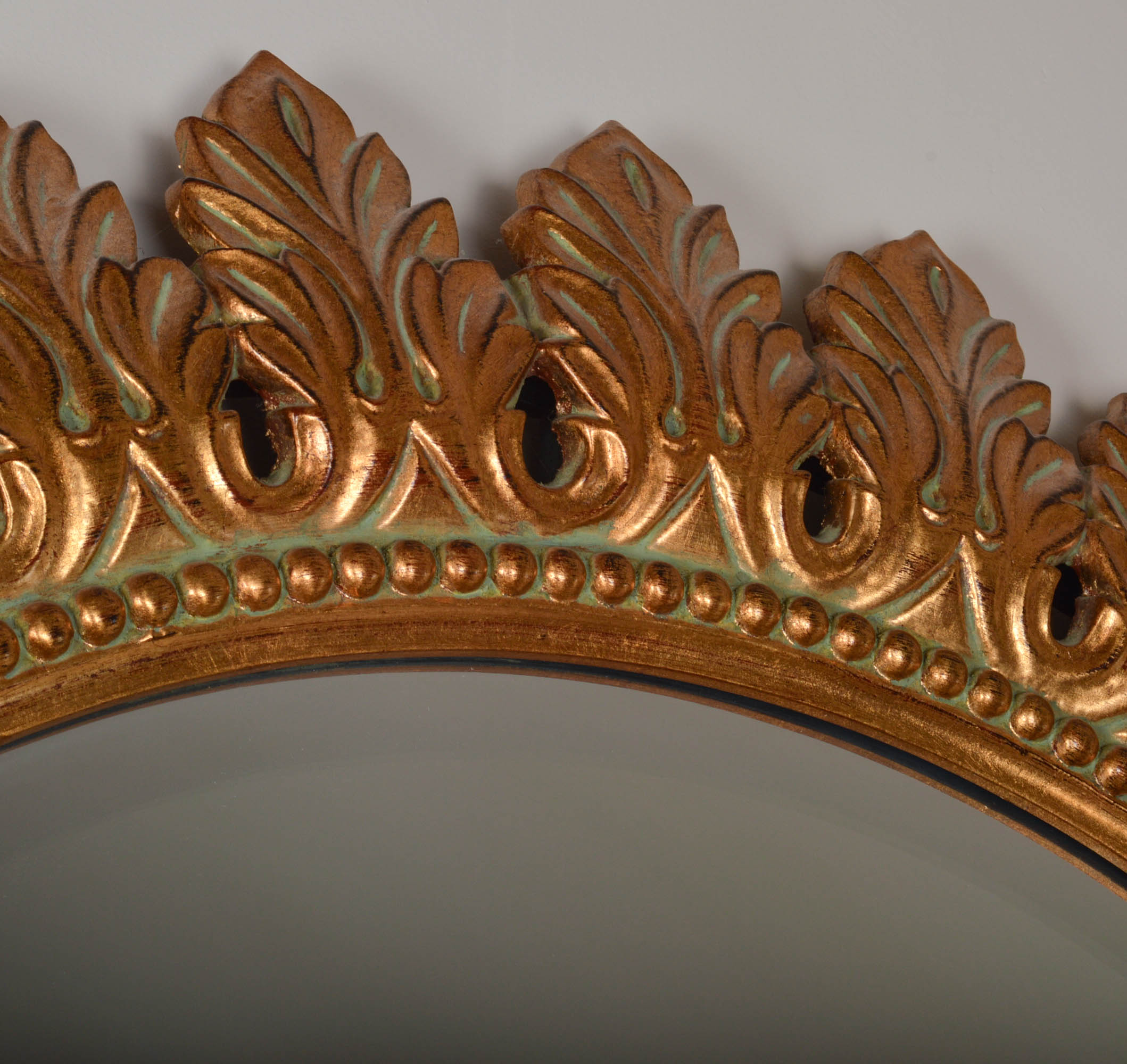 Bombay Company "Louis Oak Leaf" Wall Mirror