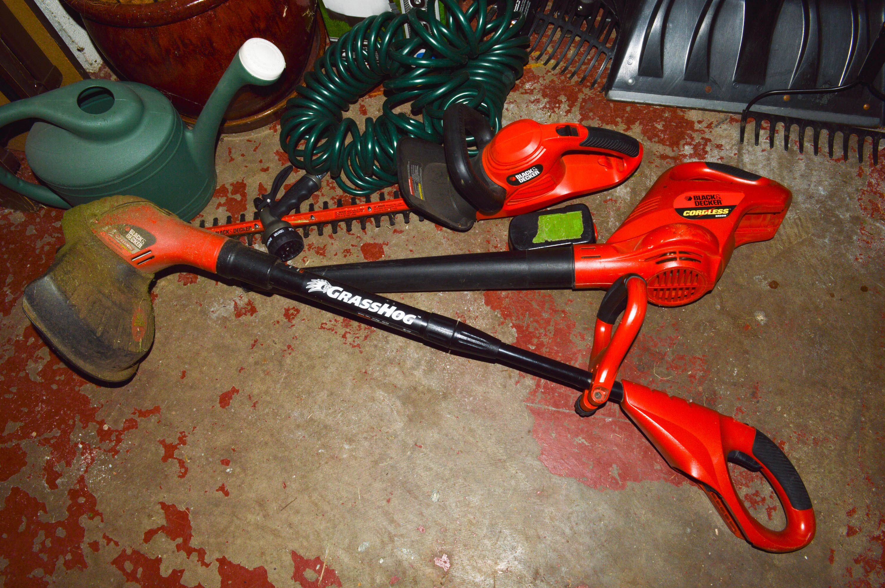 Assortment of Landscaping and Home Maintenance Essentials