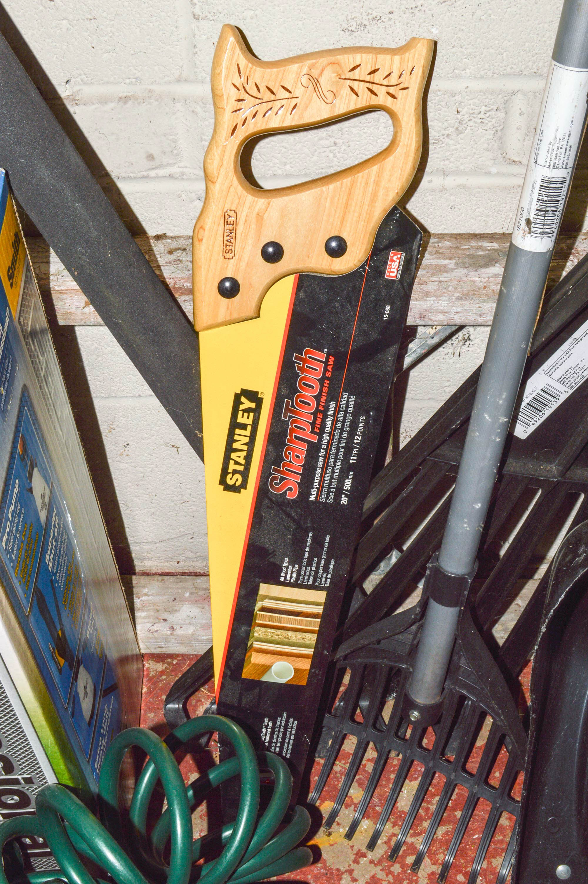 Assortment of Landscaping and Home Maintenance Essentials