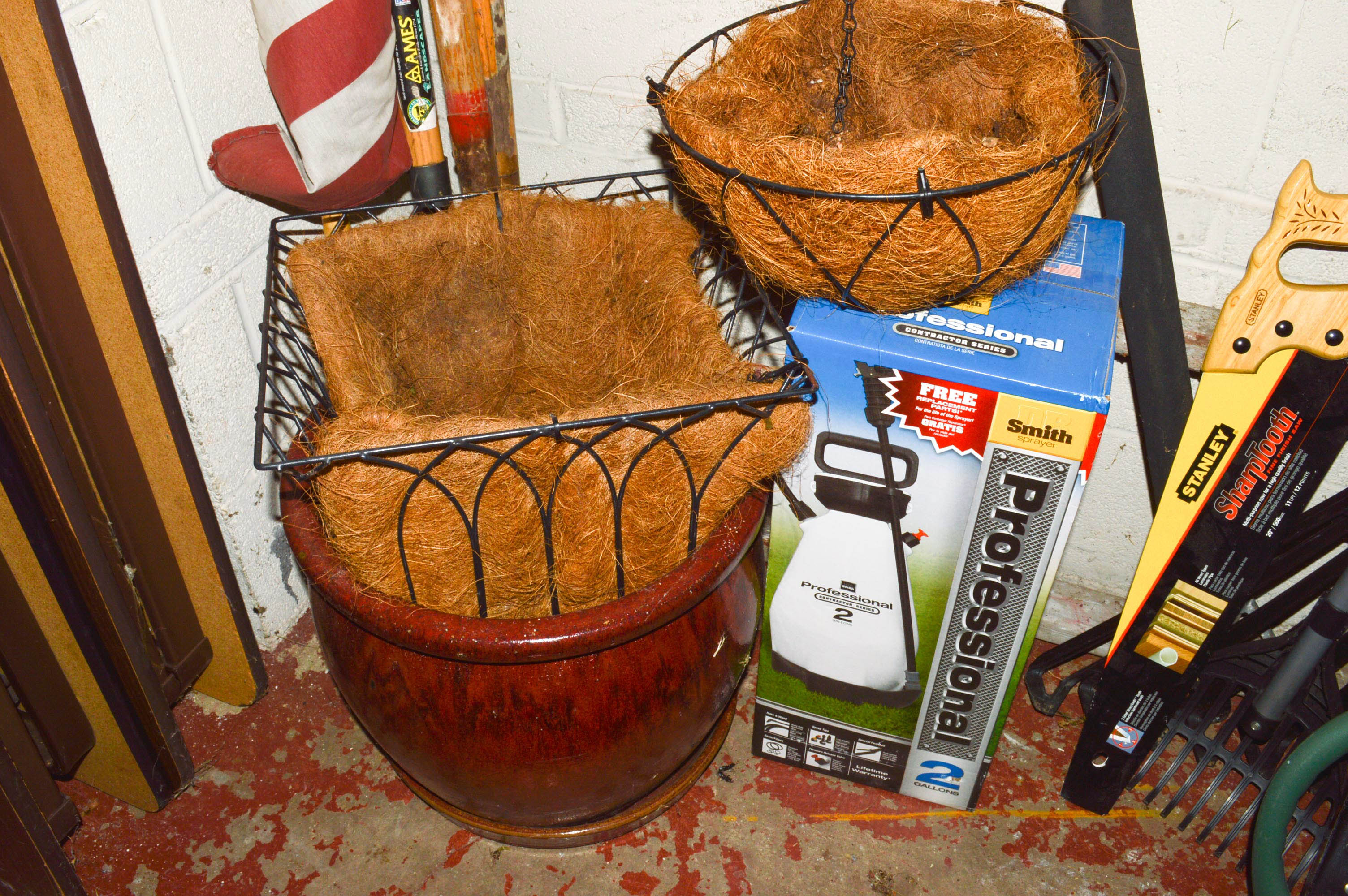 Assortment of Landscaping and Home Maintenance Essentials