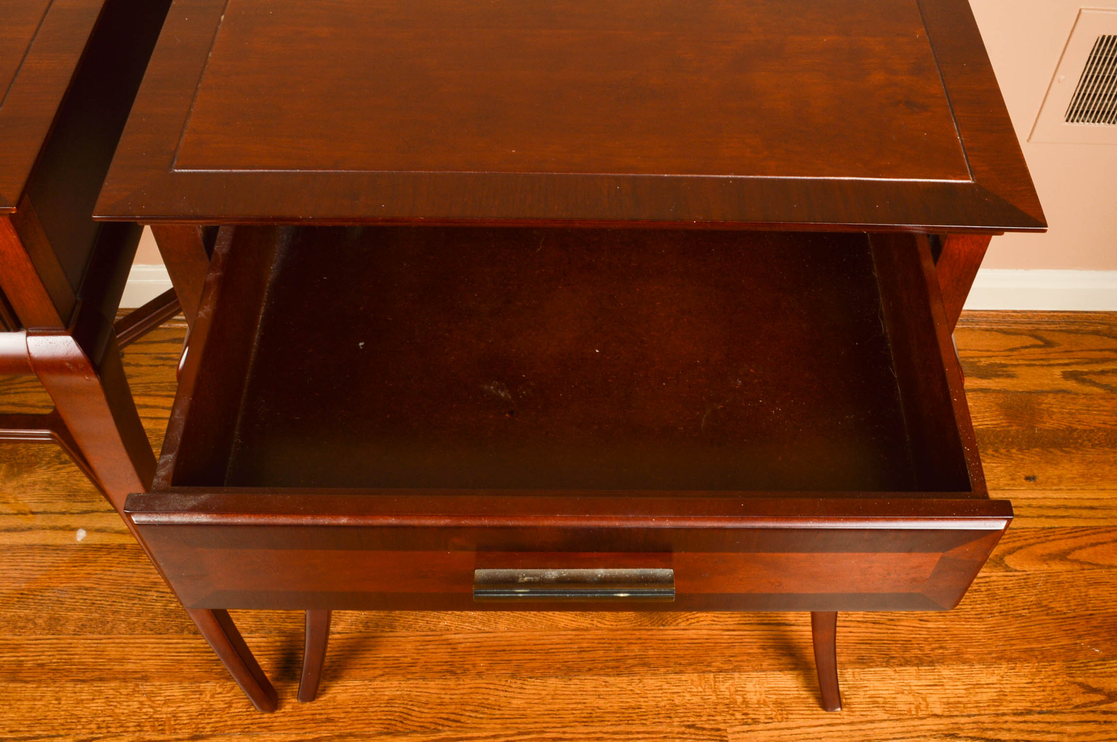 Pair of End Tables by Bombay Company