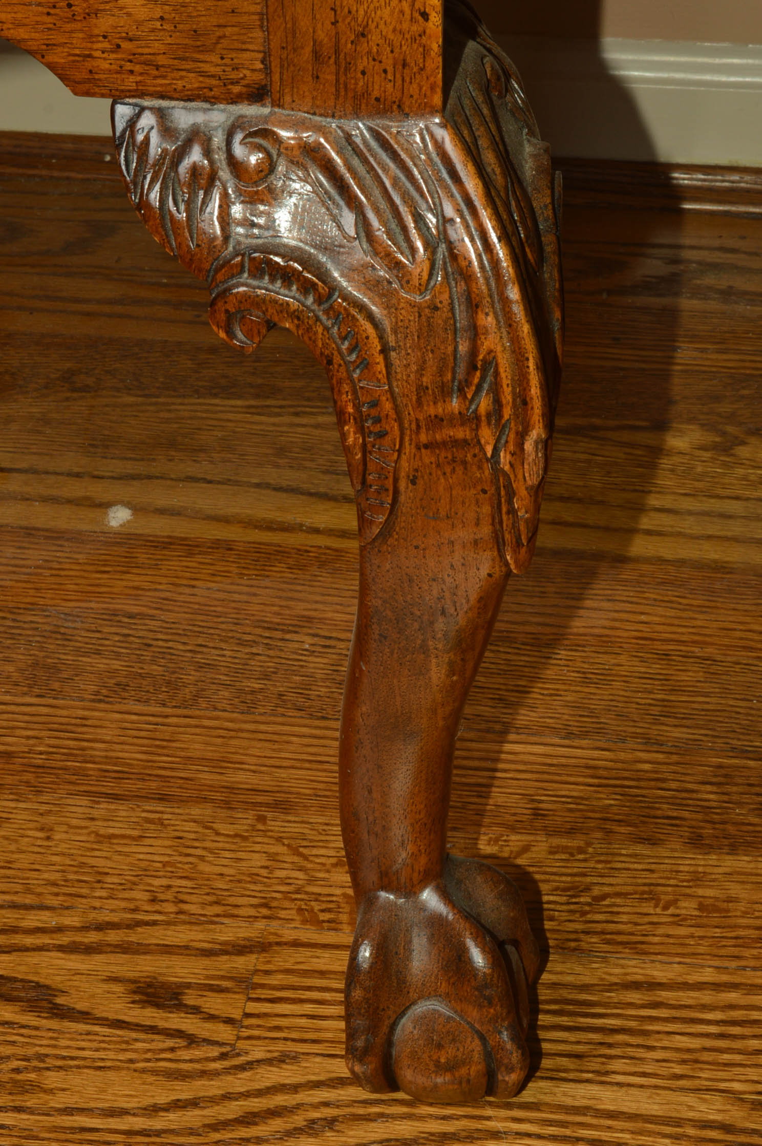 Pair of Queen Anne Style Armchairs