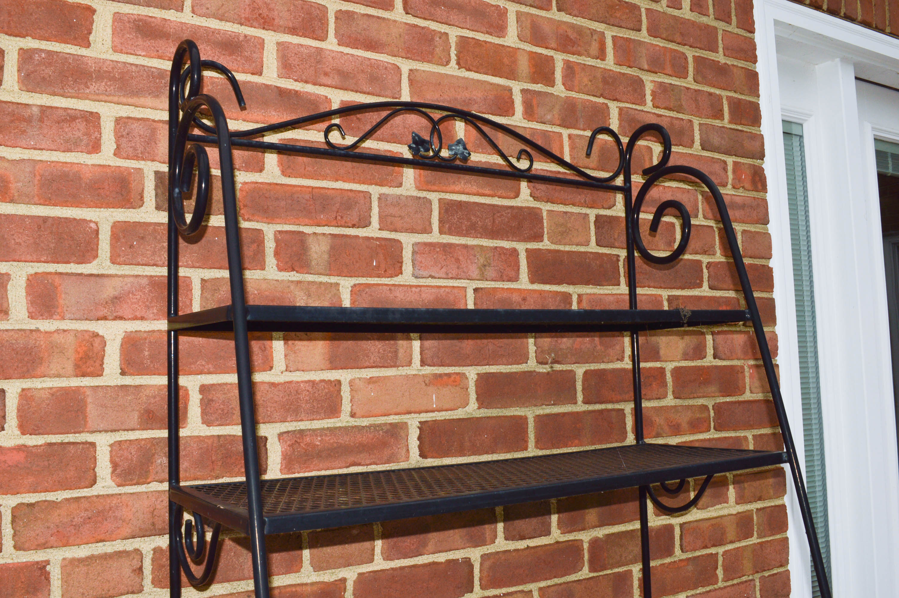 Wrought Iron Baker's Rack