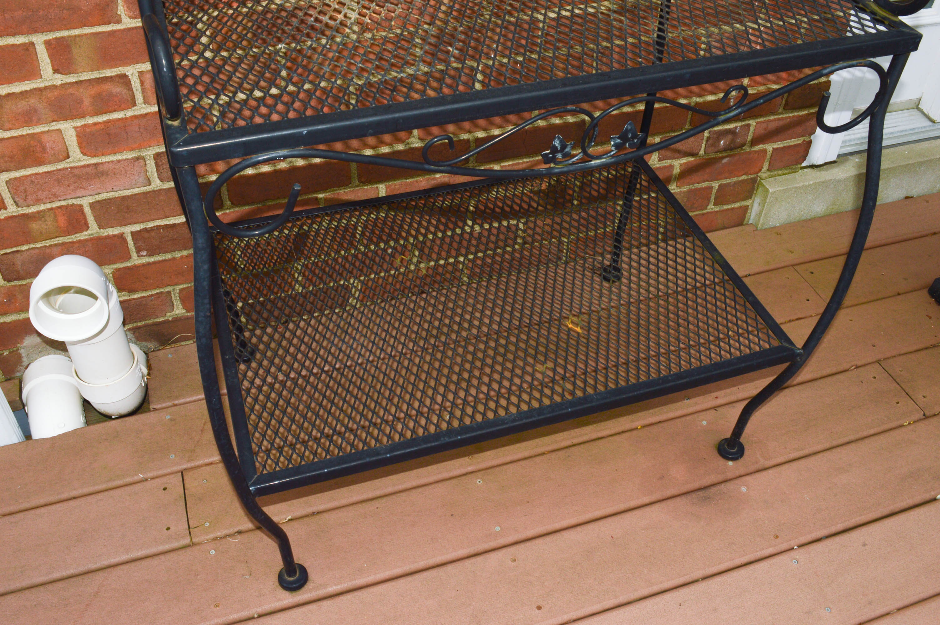 Wrought Iron Baker's Rack