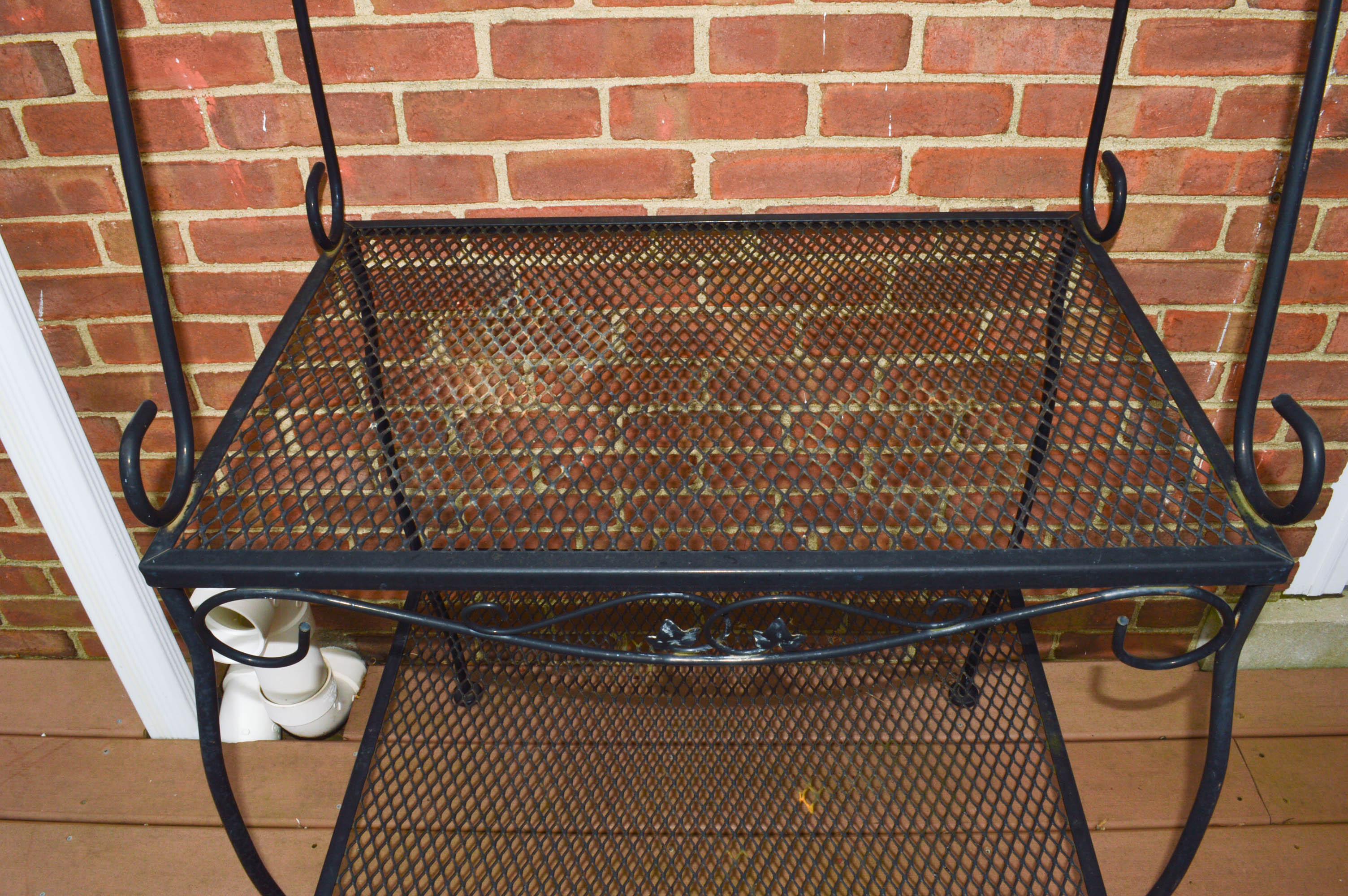 Wrought Iron Baker's Rack