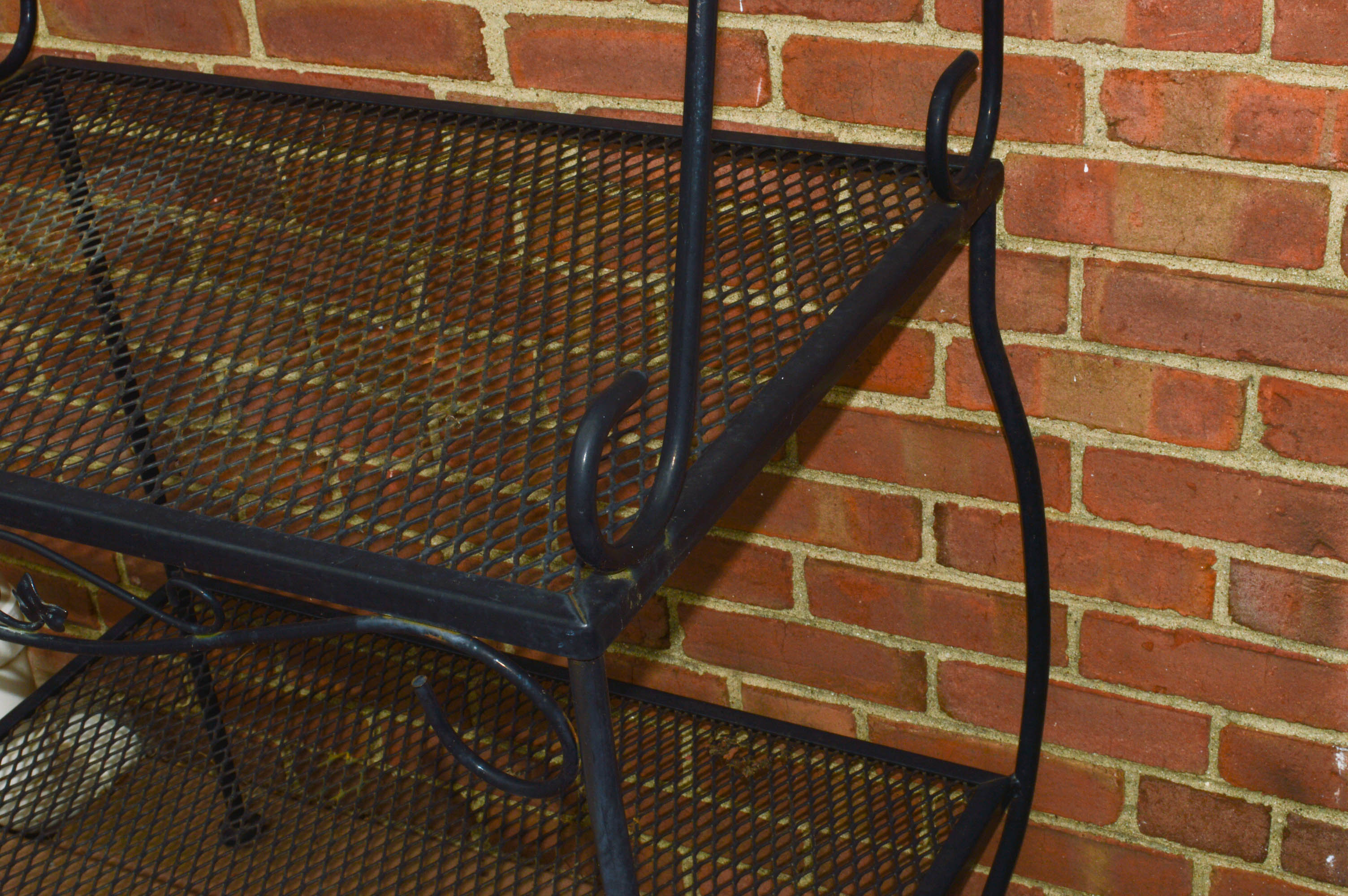 Wrought Iron Baker's Rack