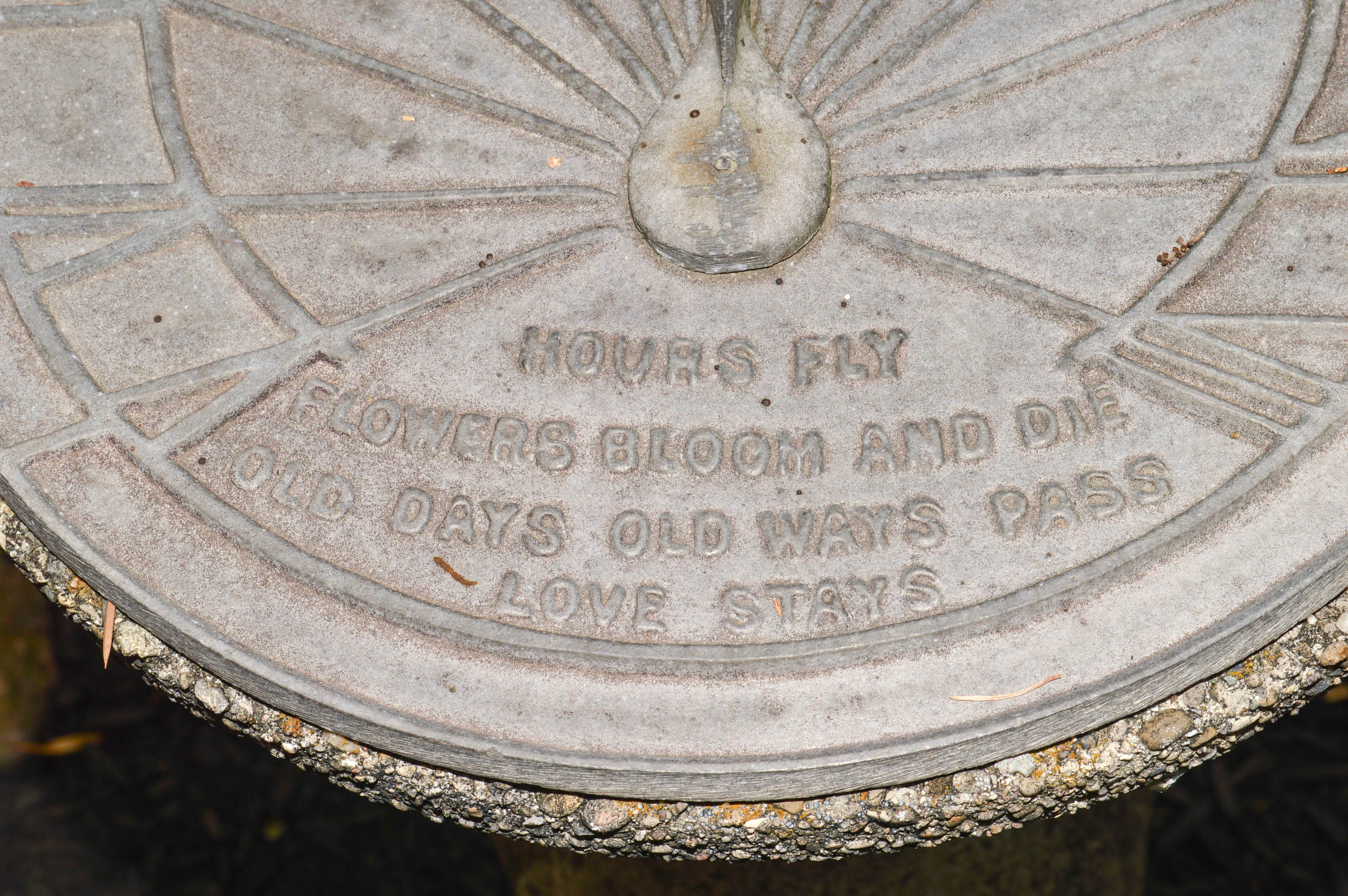 Cast Concrete Landscaping Decor