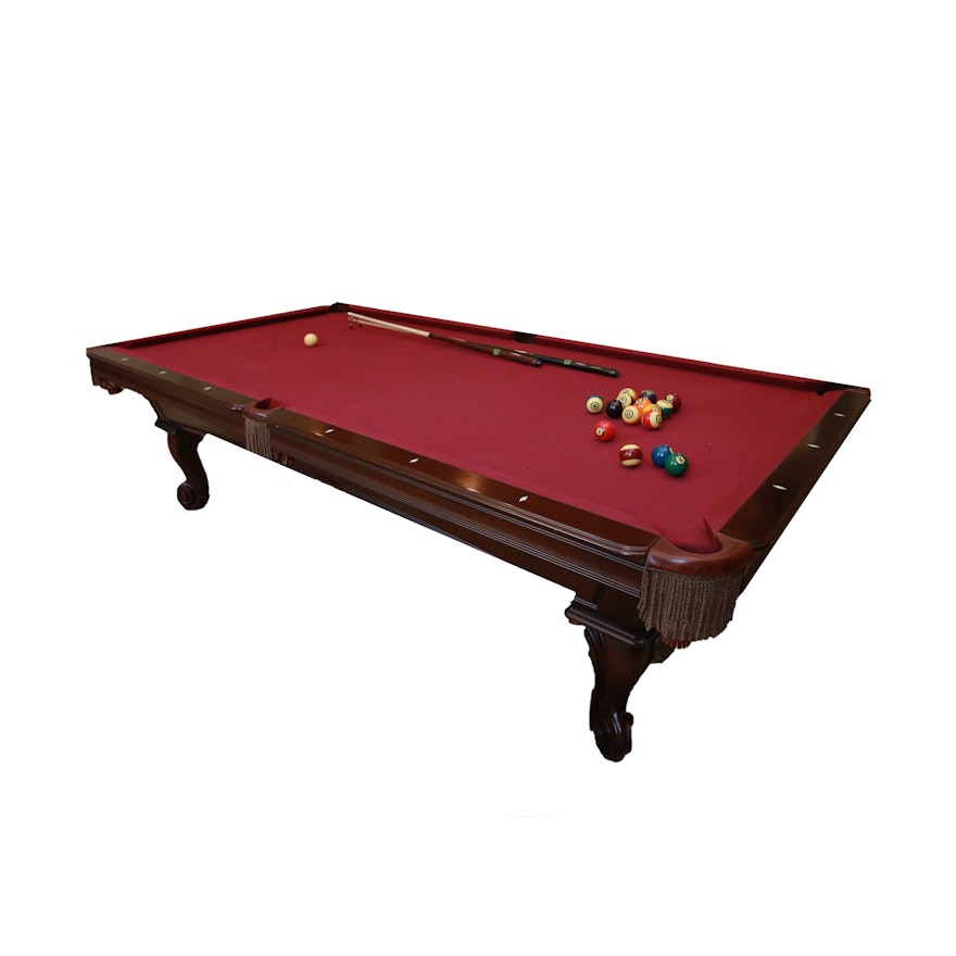 Olhausen Billiard Table and Accessory Rack