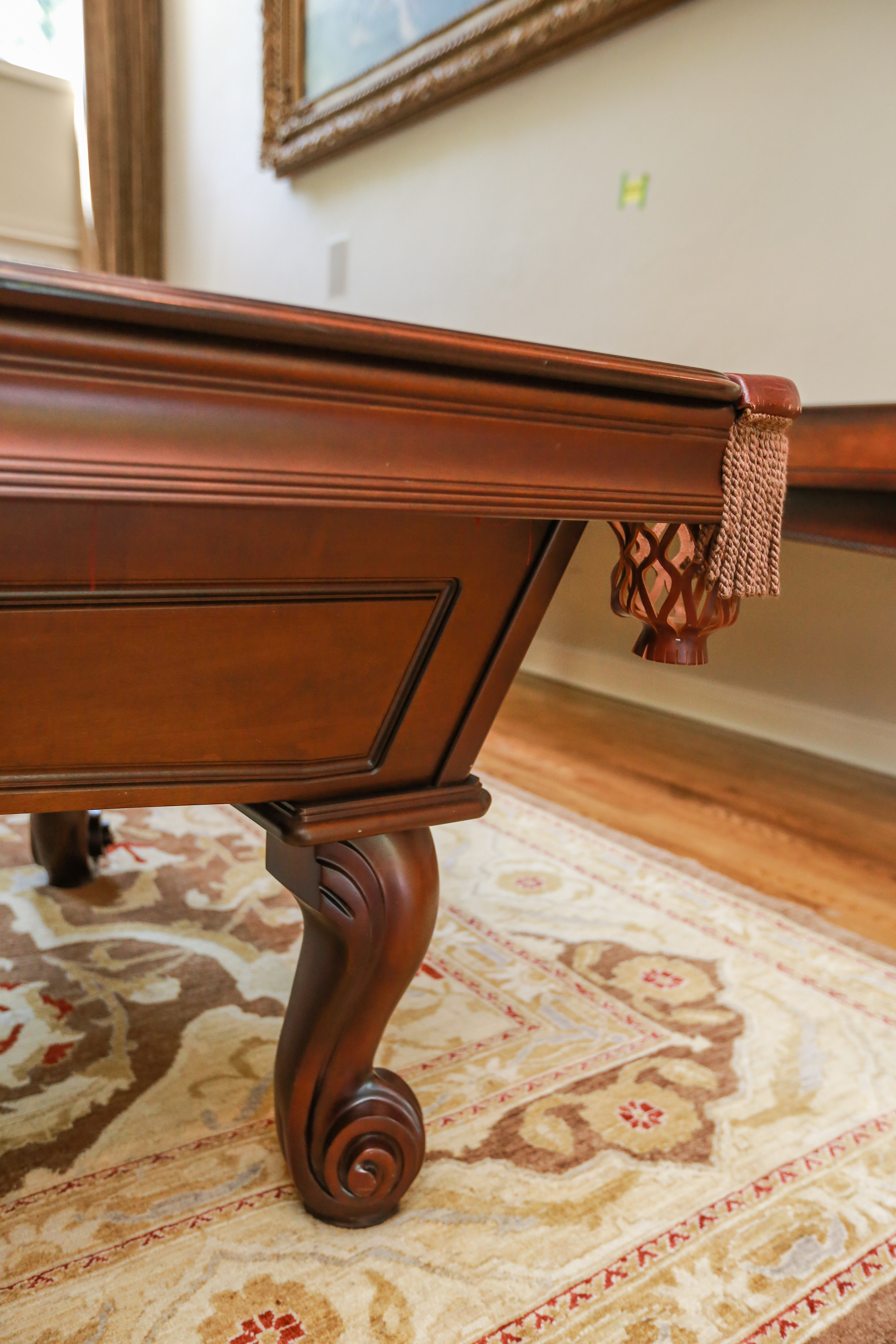 Olhausen Billiard Table and Accessory Rack