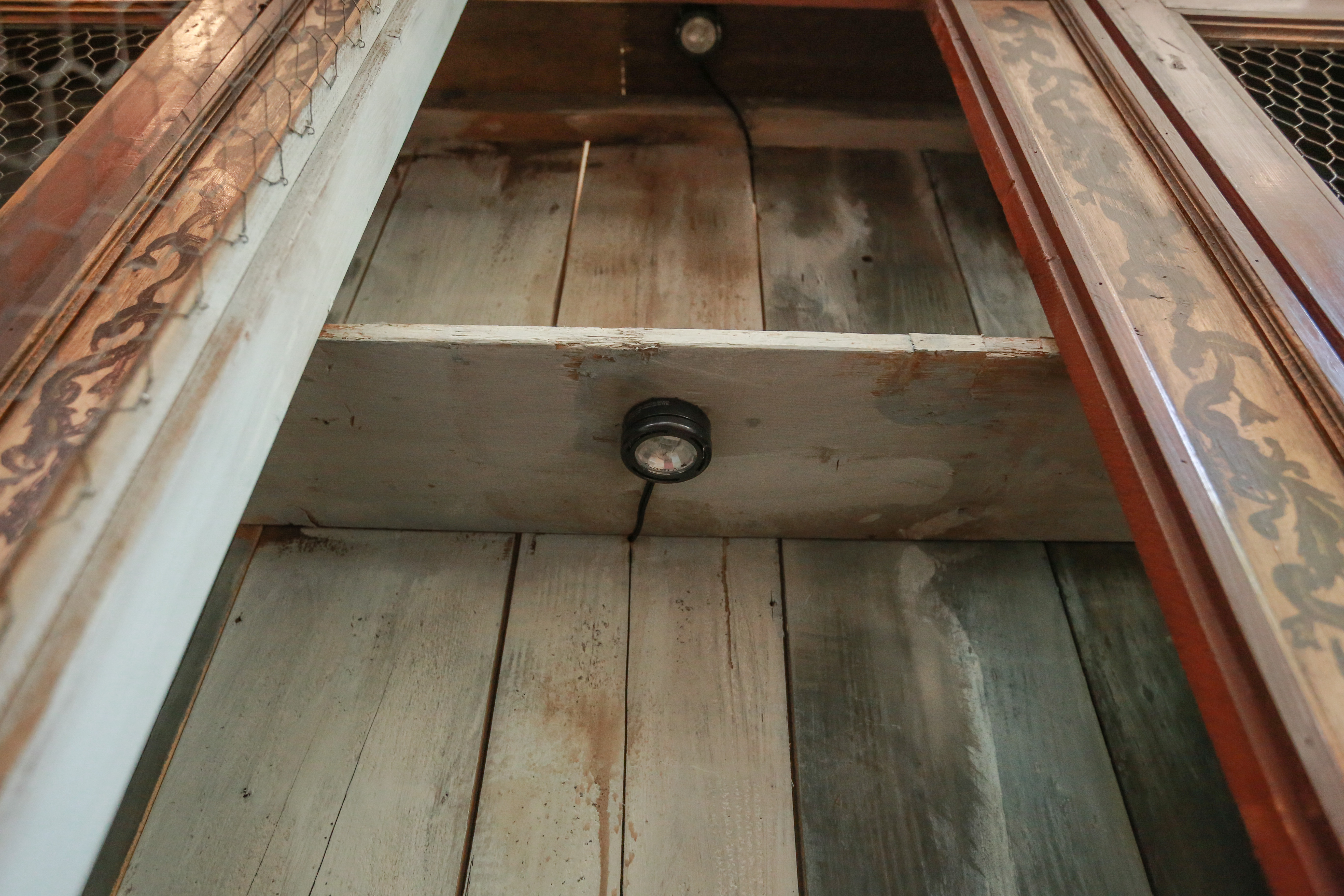 French Provincial Style Breakfront China Cabinet