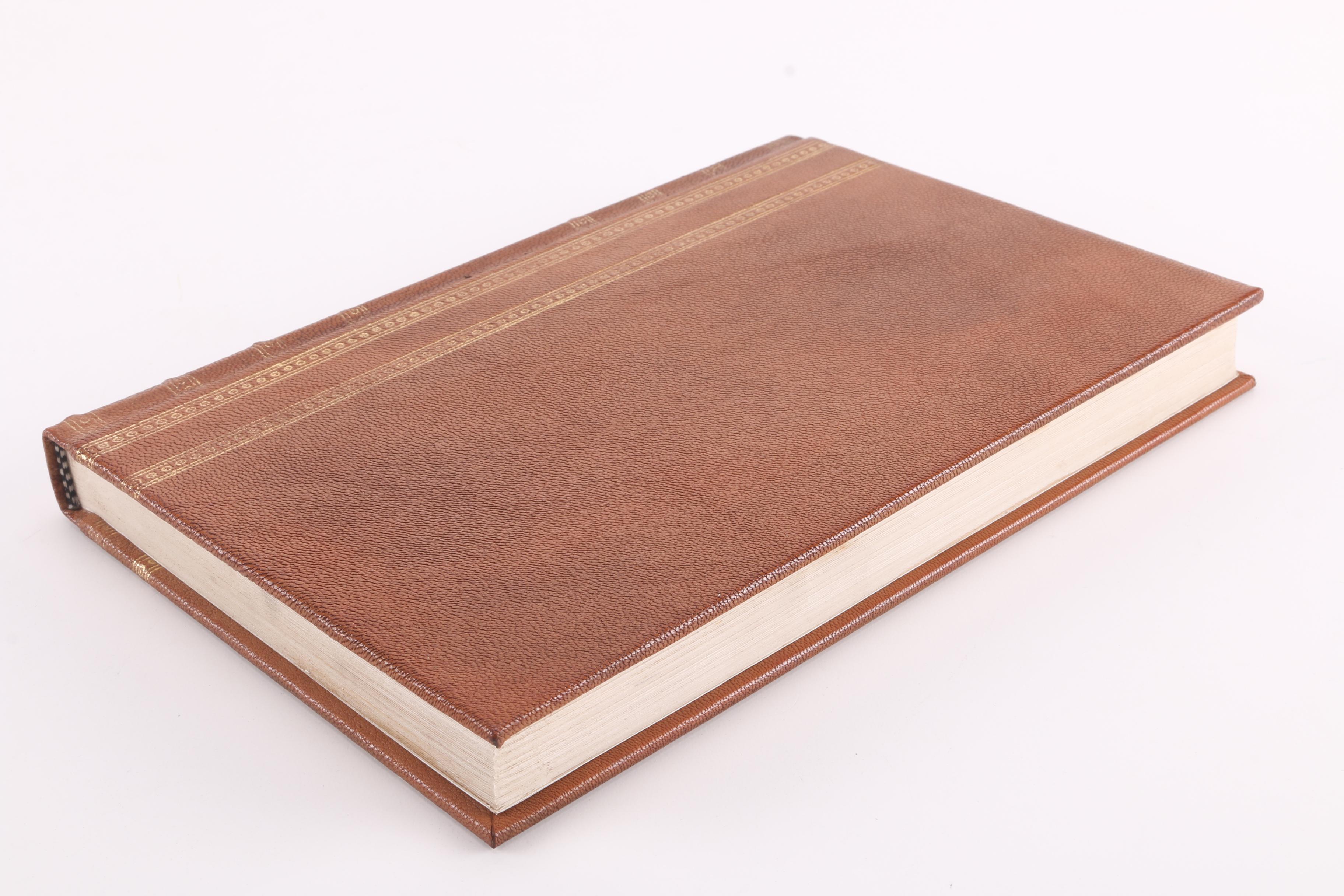 Leather Bound Books Including First Edition "The Cultured Handmaiden" by Catherine Cookson