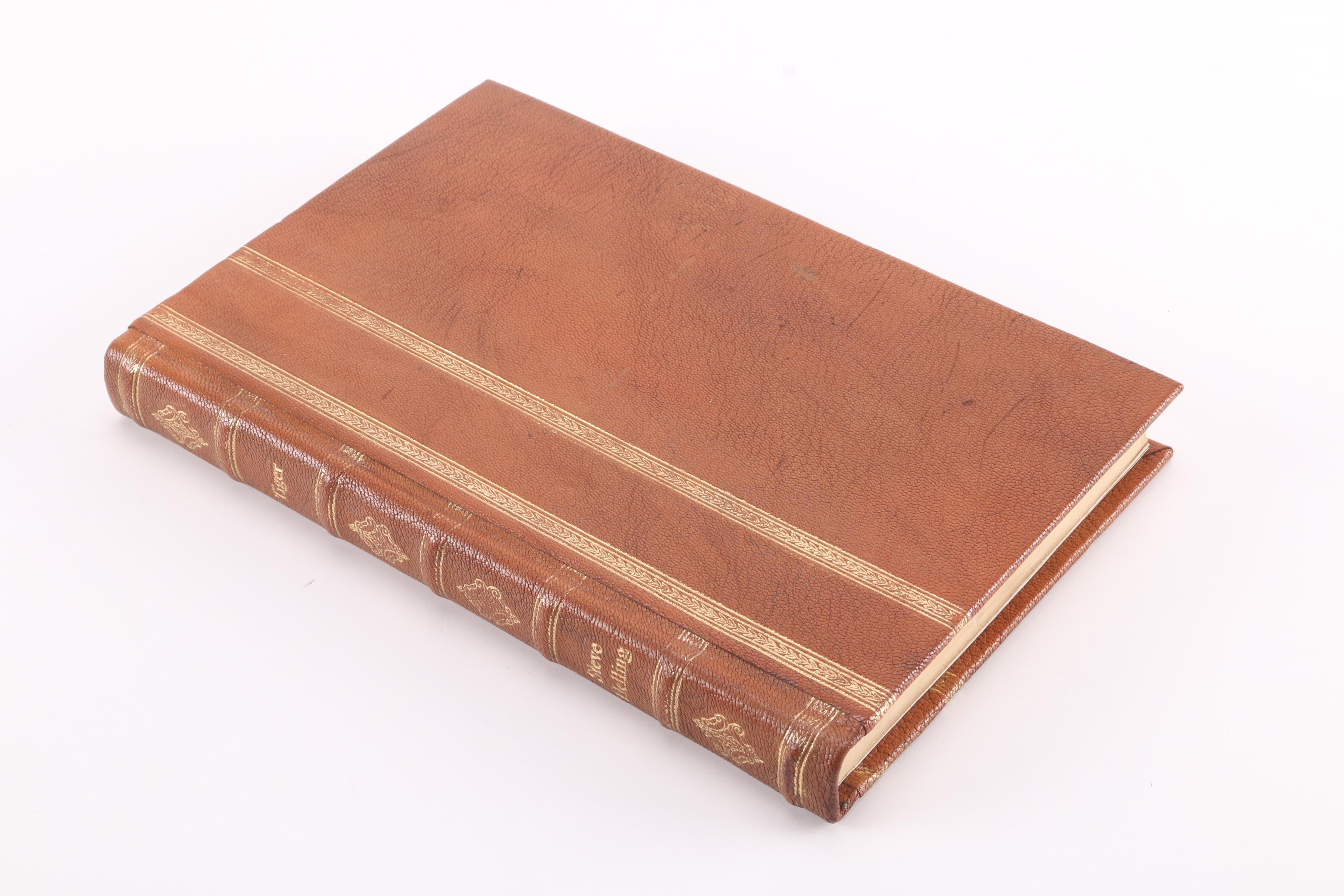 Leather Bound Books Including First Edition "The Cultured Handmaiden" by Catherine Cookson
