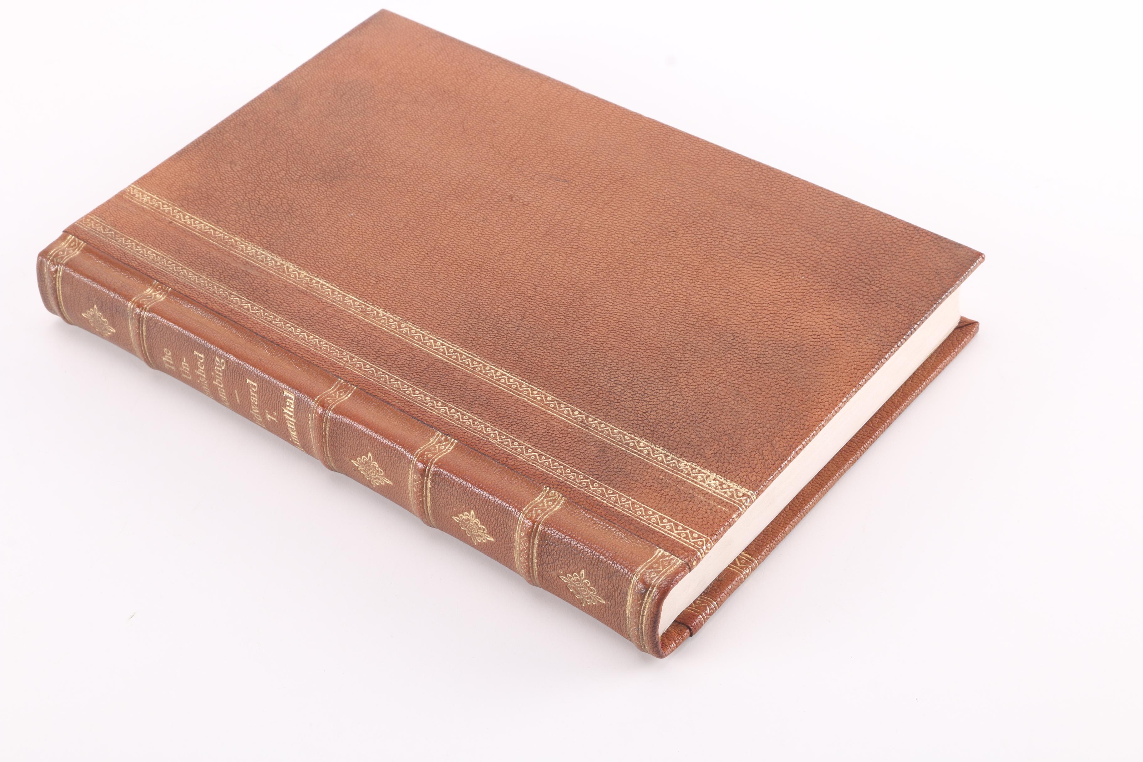 Leather Bound Books Including First Edition "The Cultured Handmaiden" by Catherine Cookson