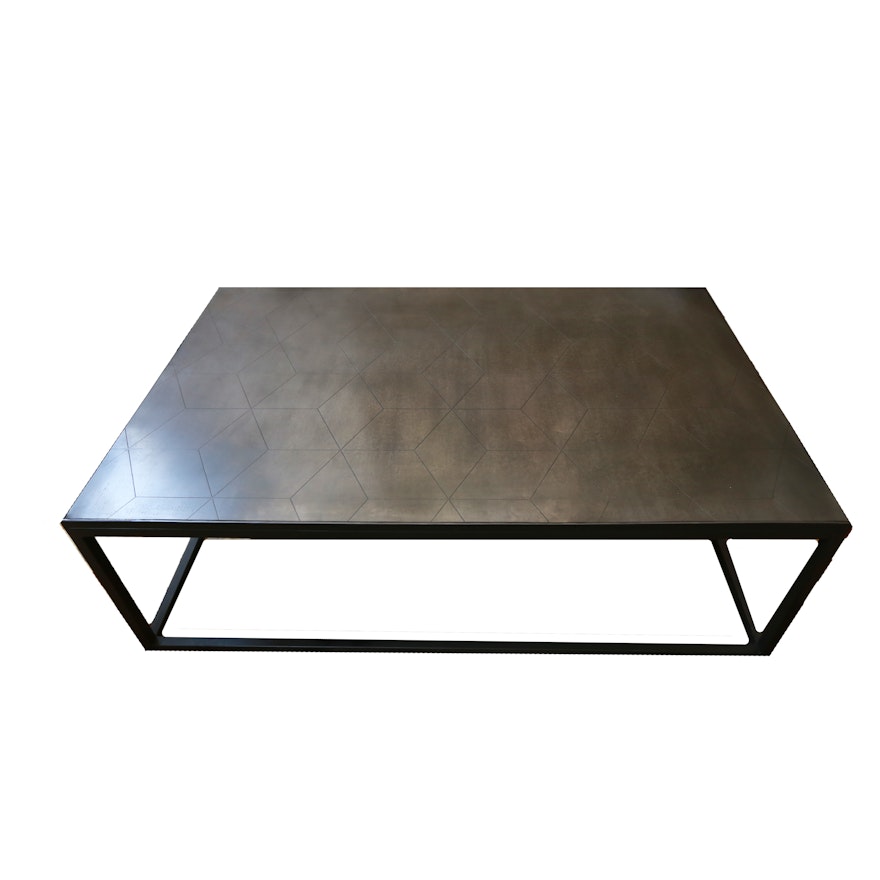 Rectangular Metal Coffee Table