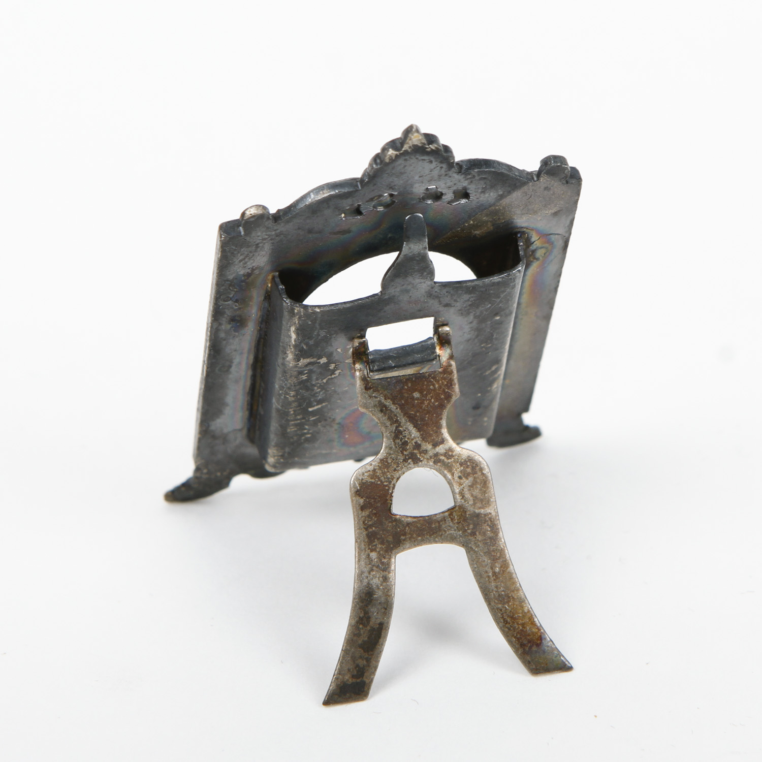 Victorian Miniature Picture Frame and Italian Pill Box