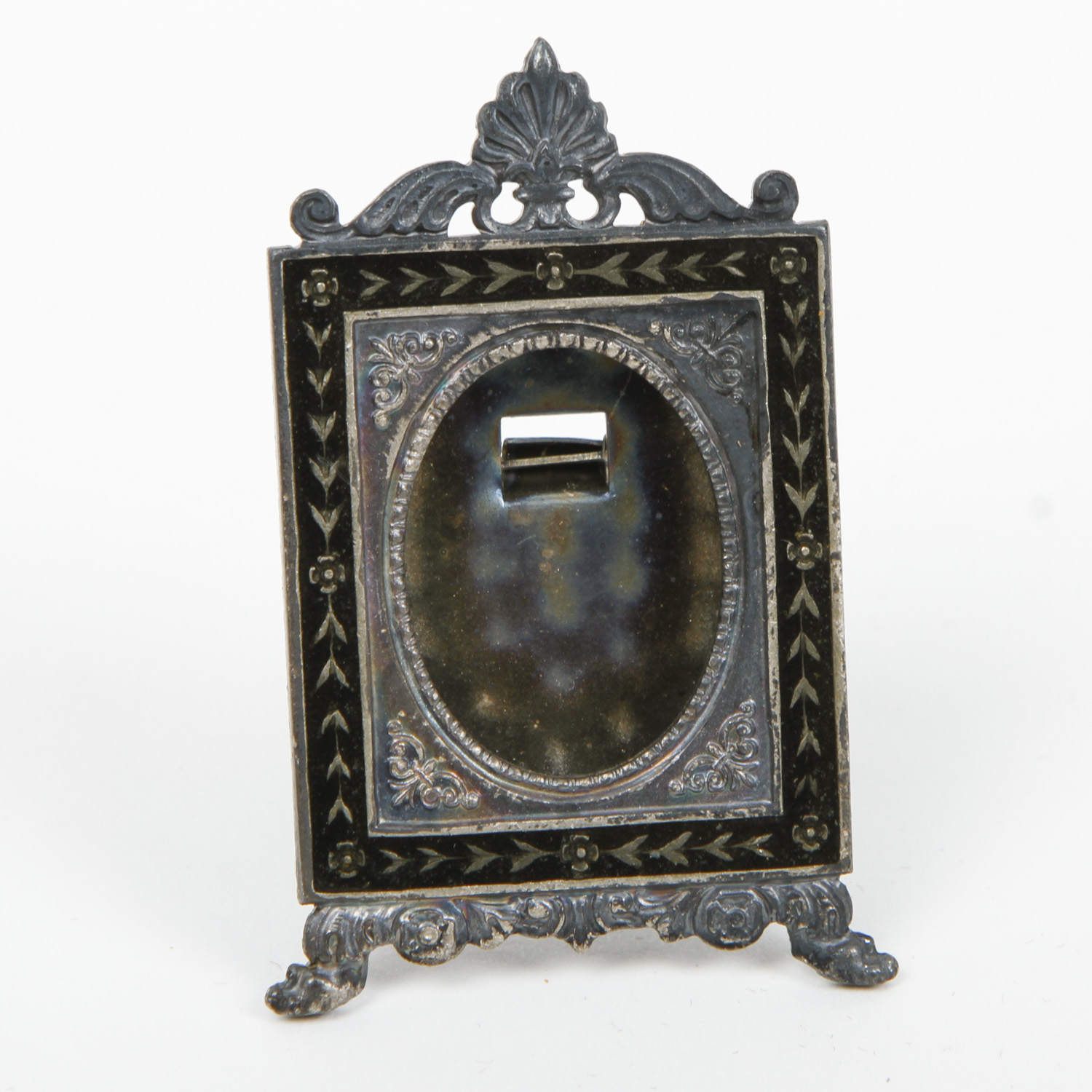 Victorian Miniature Picture Frame and Italian Pill Box