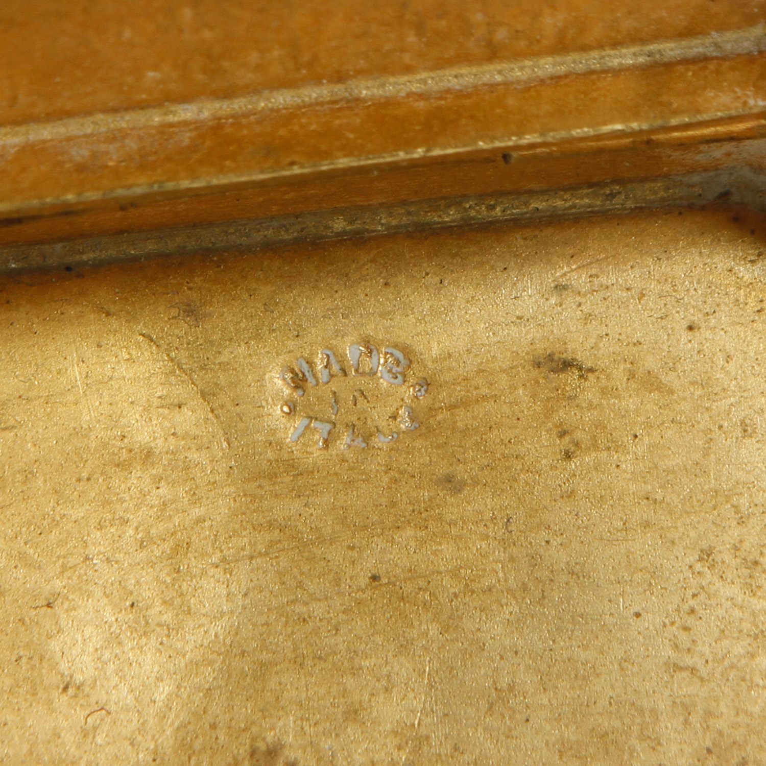 Victorian Miniature Picture Frame and Italian Pill Box