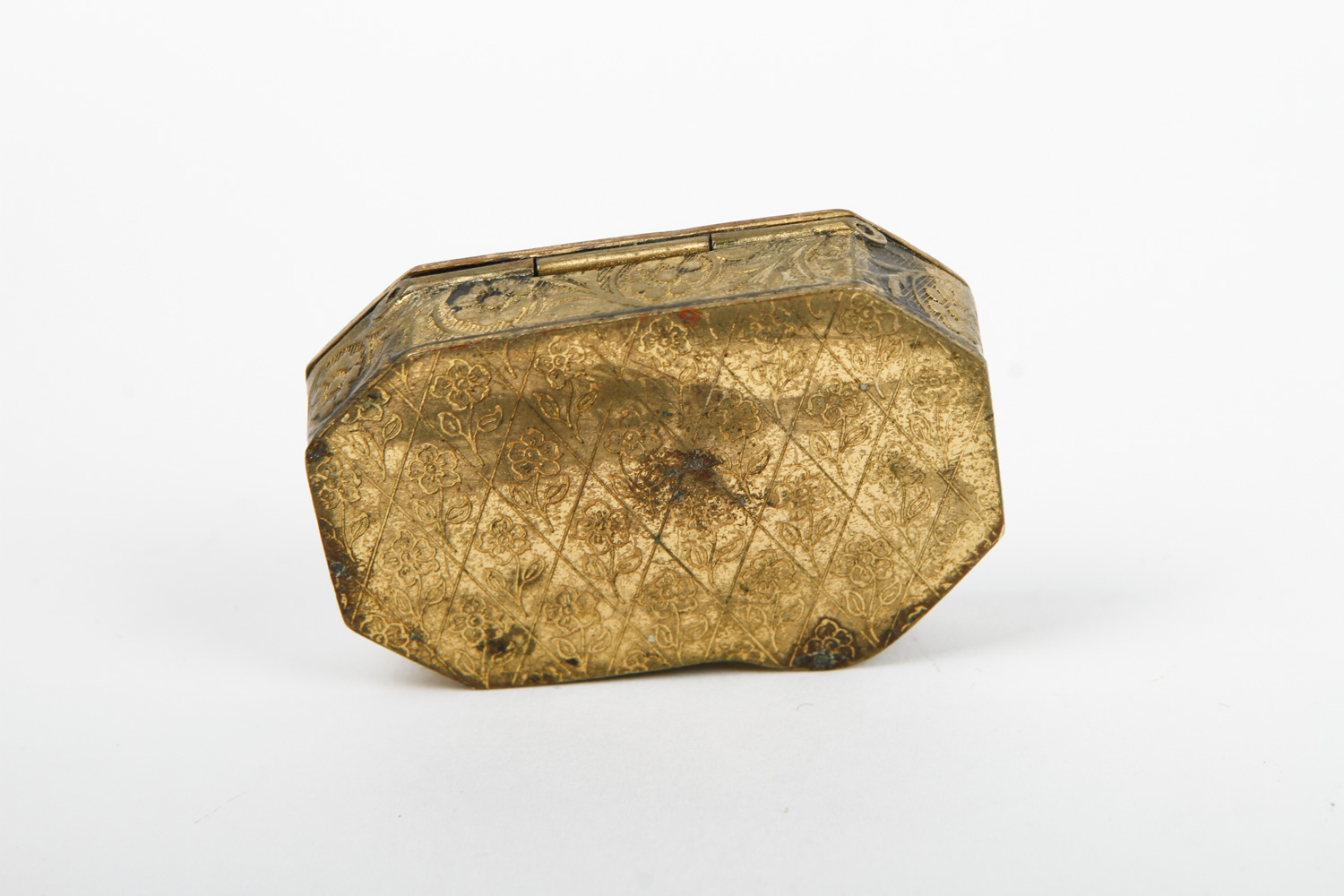 Victorian Miniature Picture Frame and Italian Pill Box