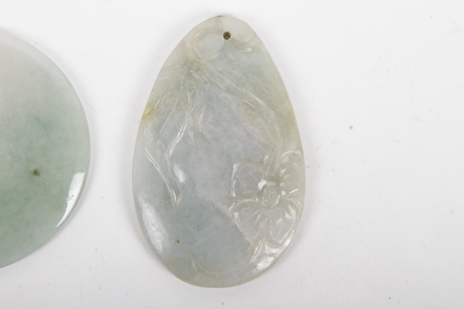 Two Jadeite Jade Pendants