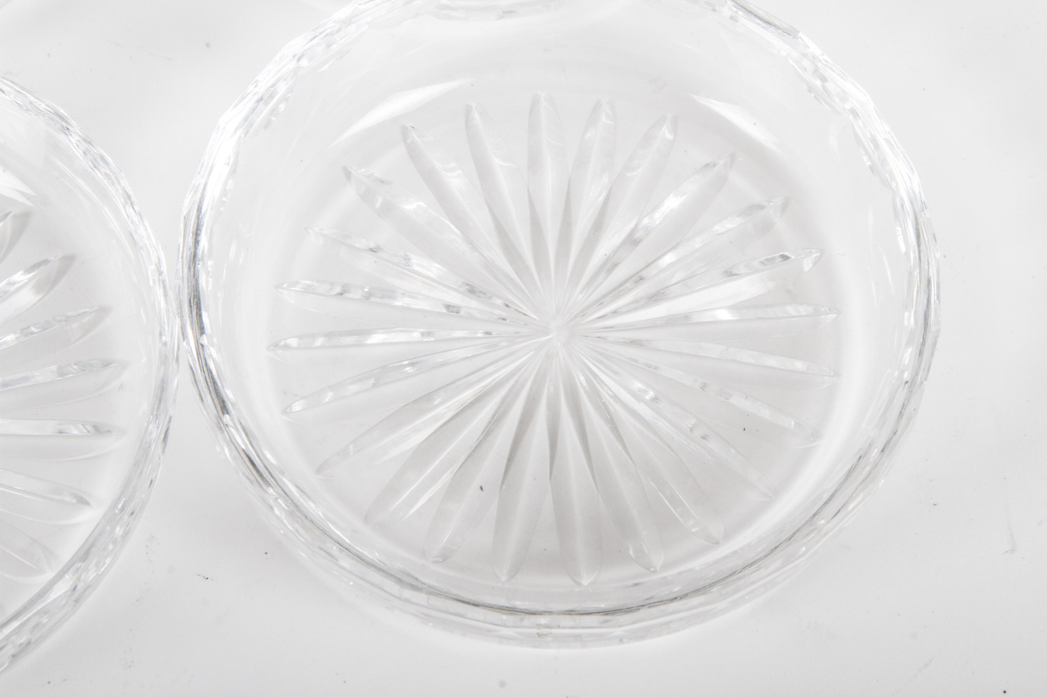 Waterford Crystal Wine Bottle Coasters