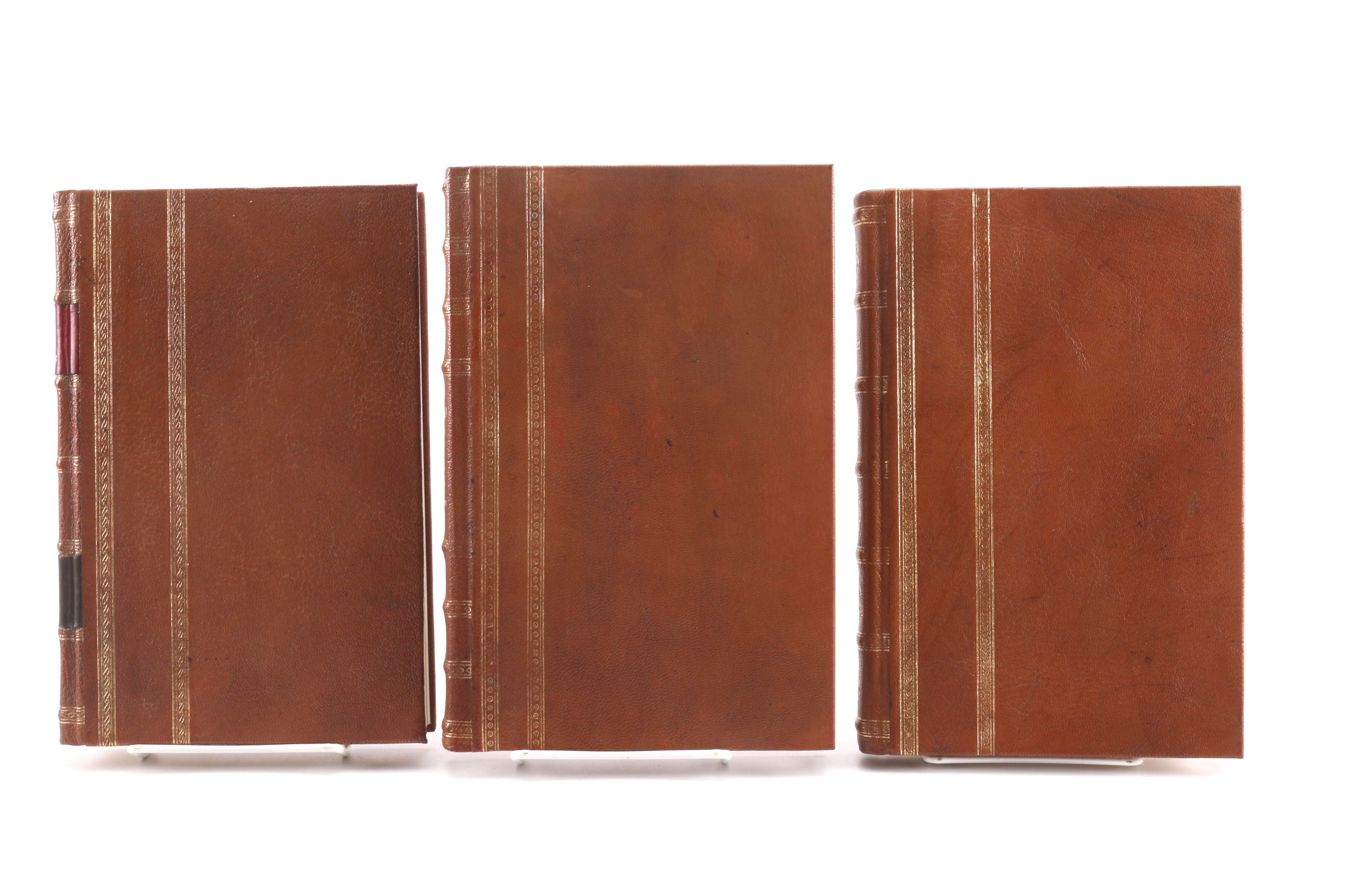 Leather Bound Books Including First Edition "The Cultured Handmaiden" by Catherine Cookson