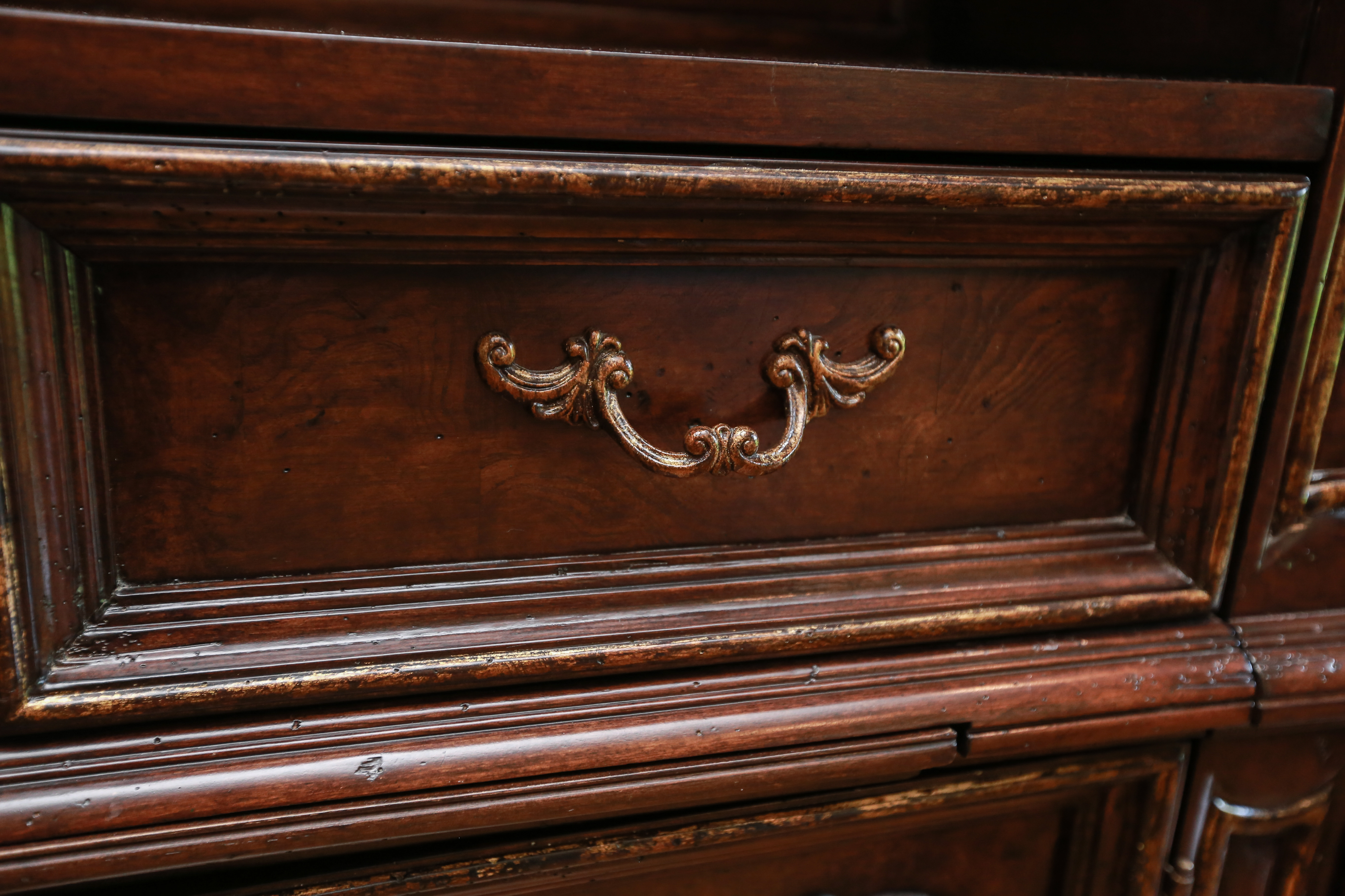 Philippe Langdon Bookcase Cabinet with Ladder