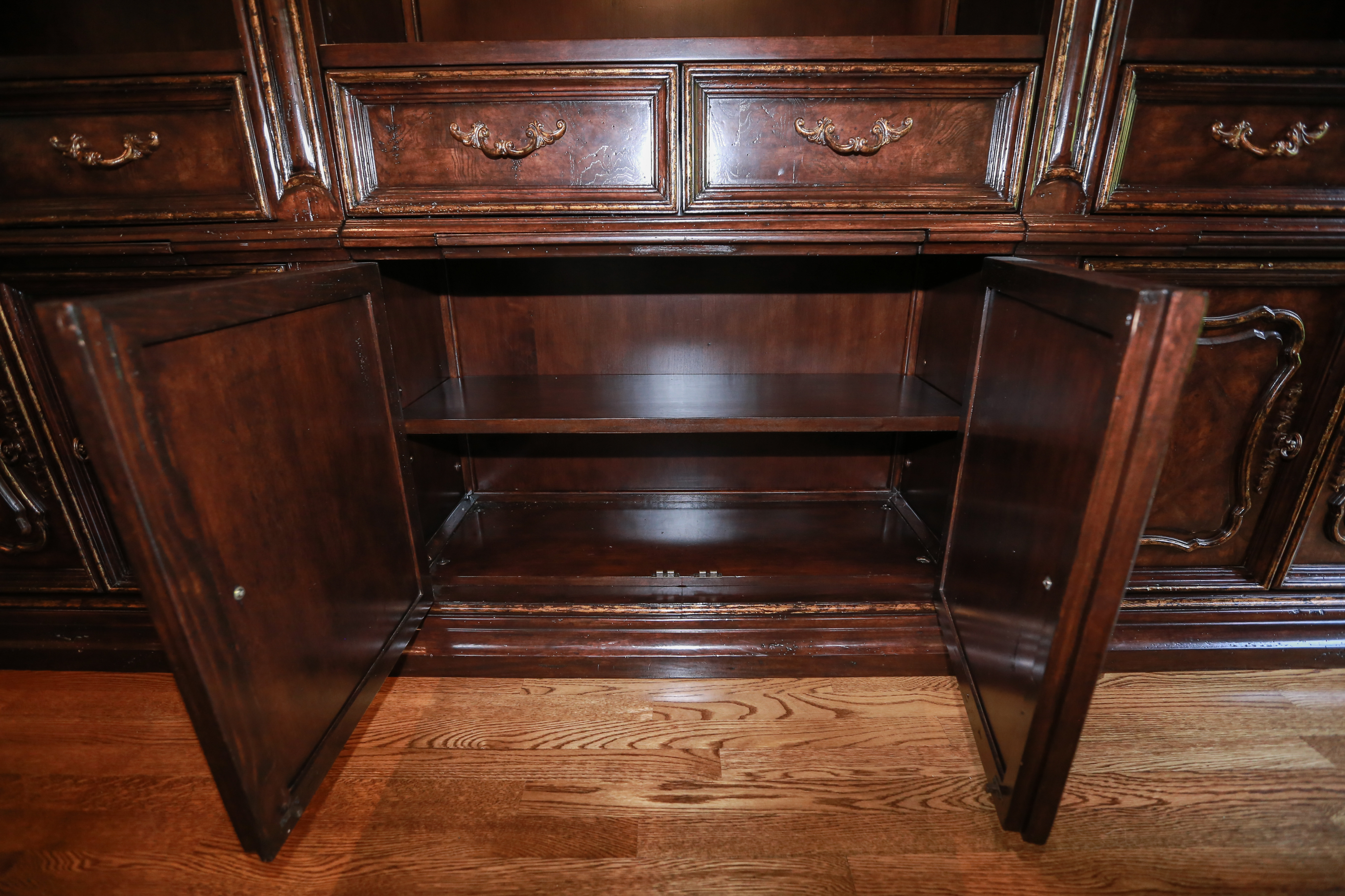 Philippe Langdon Bookcase Cabinet with Ladder