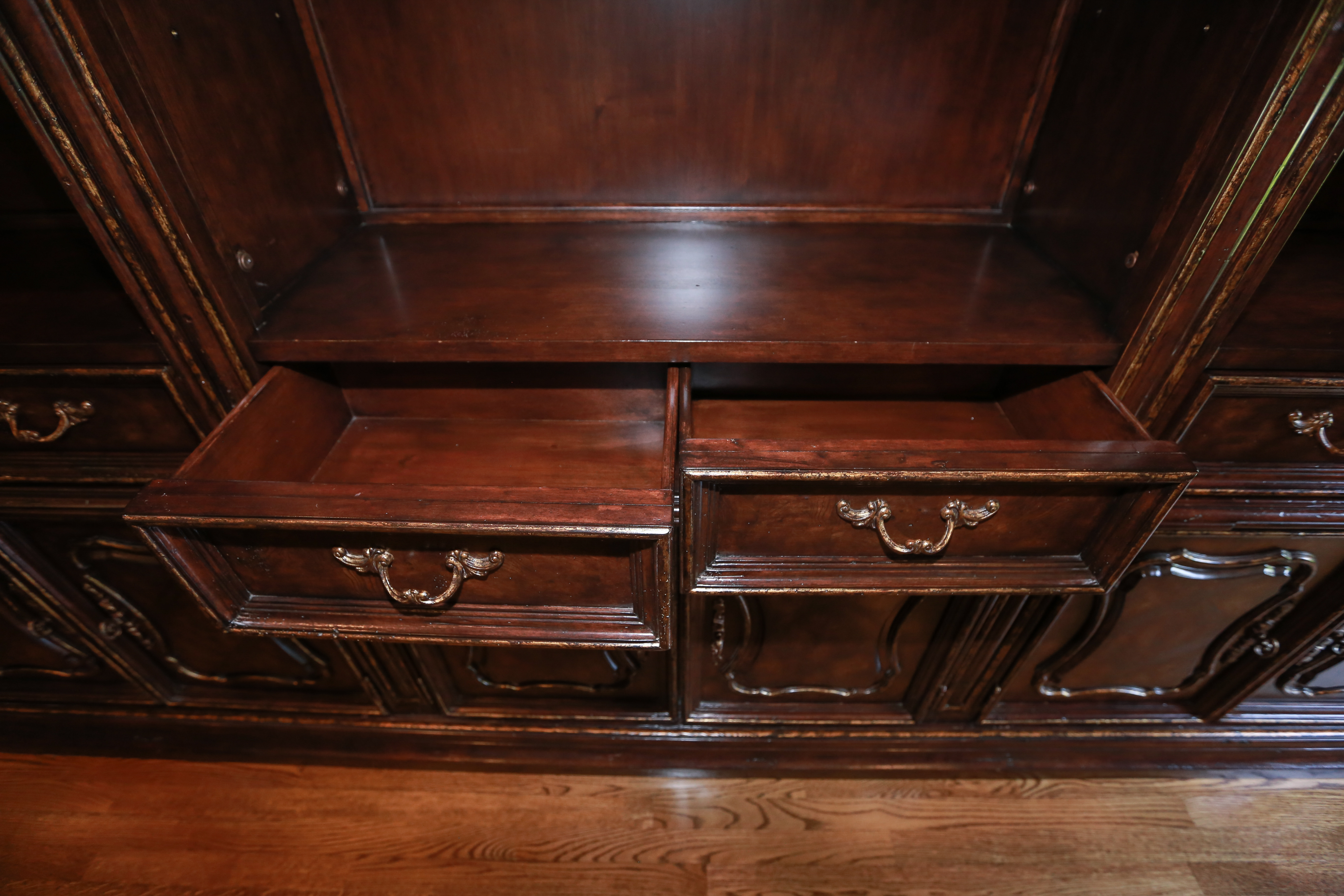 Philippe Langdon Bookcase Cabinet with Ladder