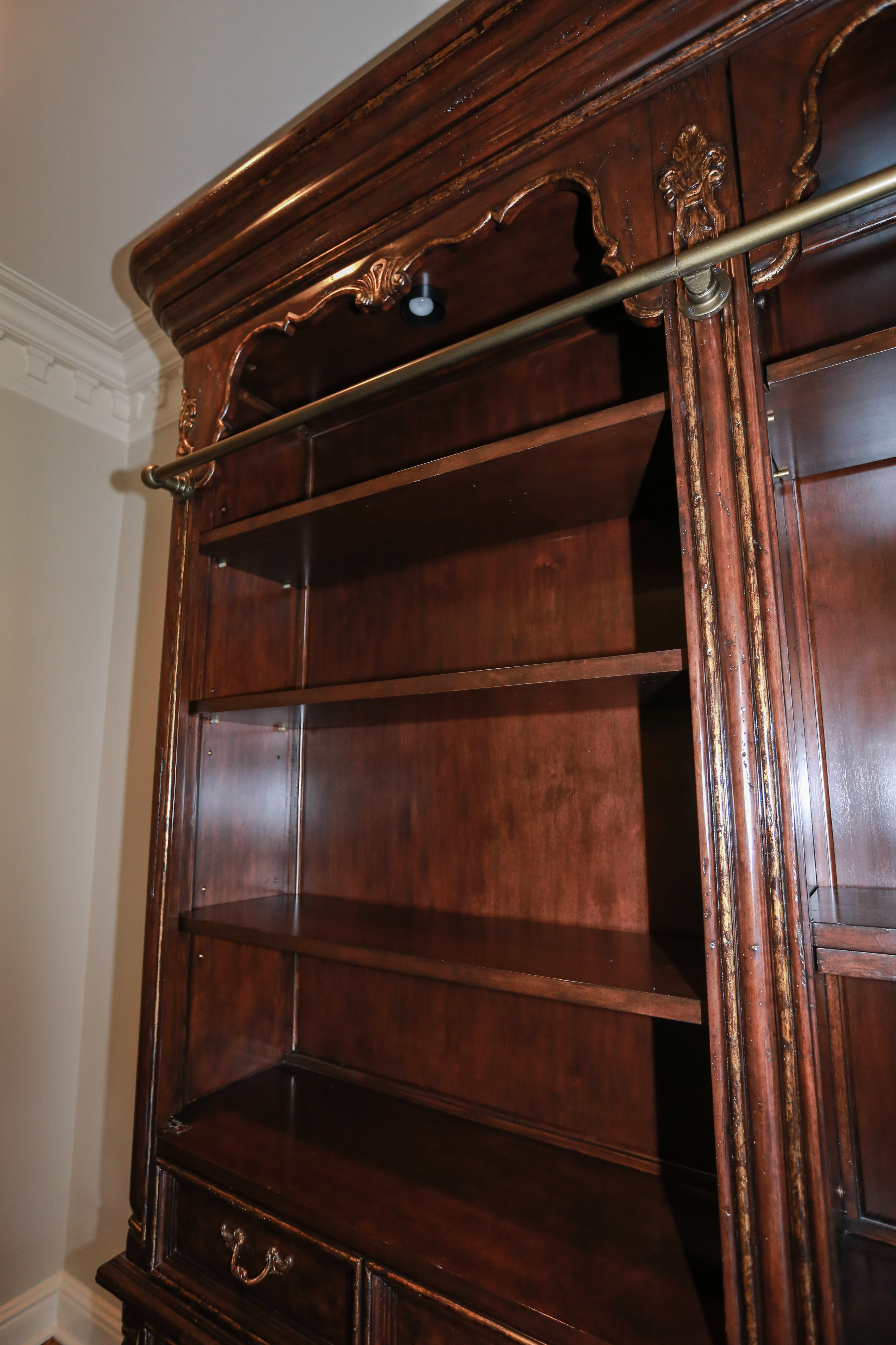 Philippe Langdon Bookcase Cabinet with Ladder