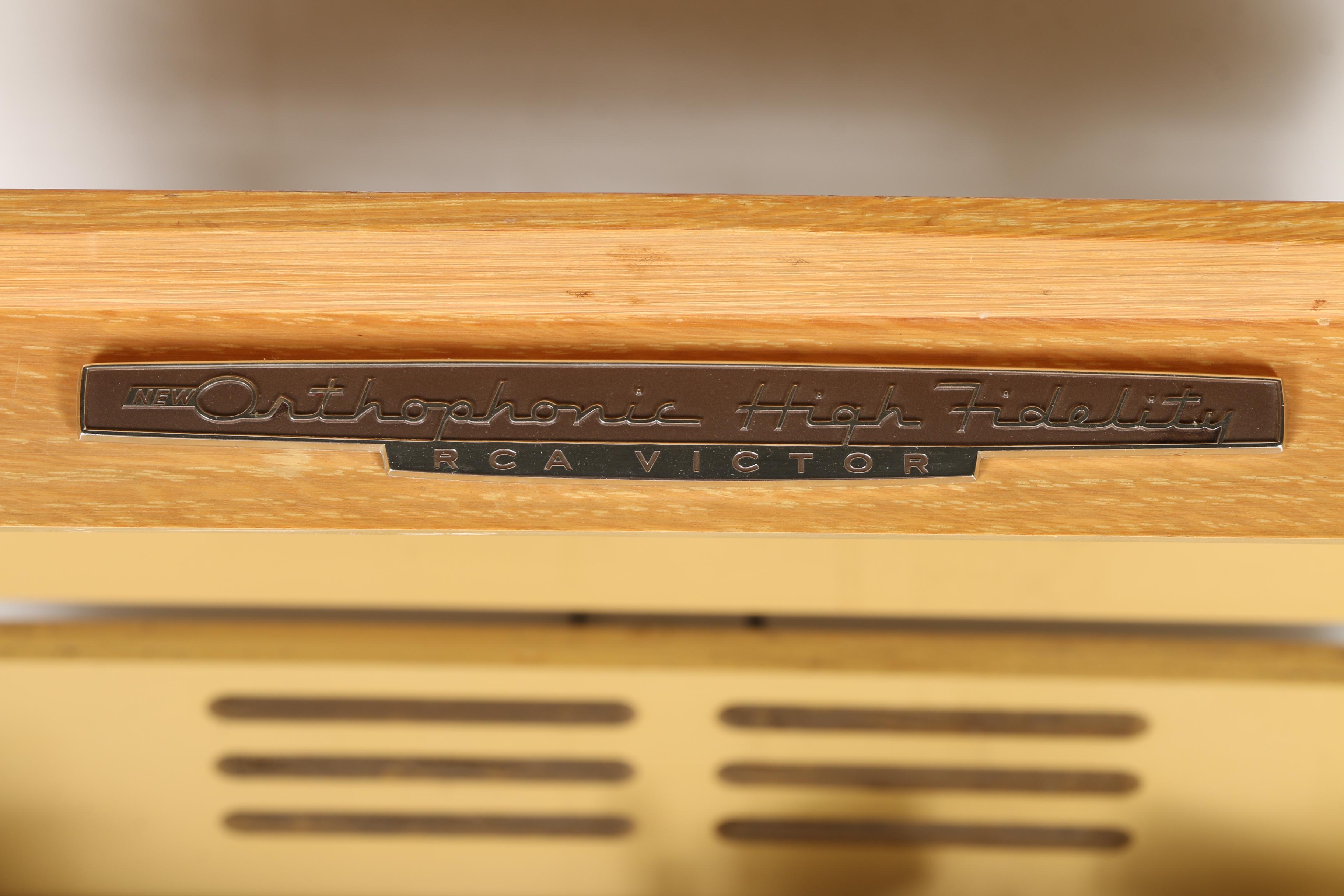 Vintage RCA Victor Orthophonic High Fidelity Record Player