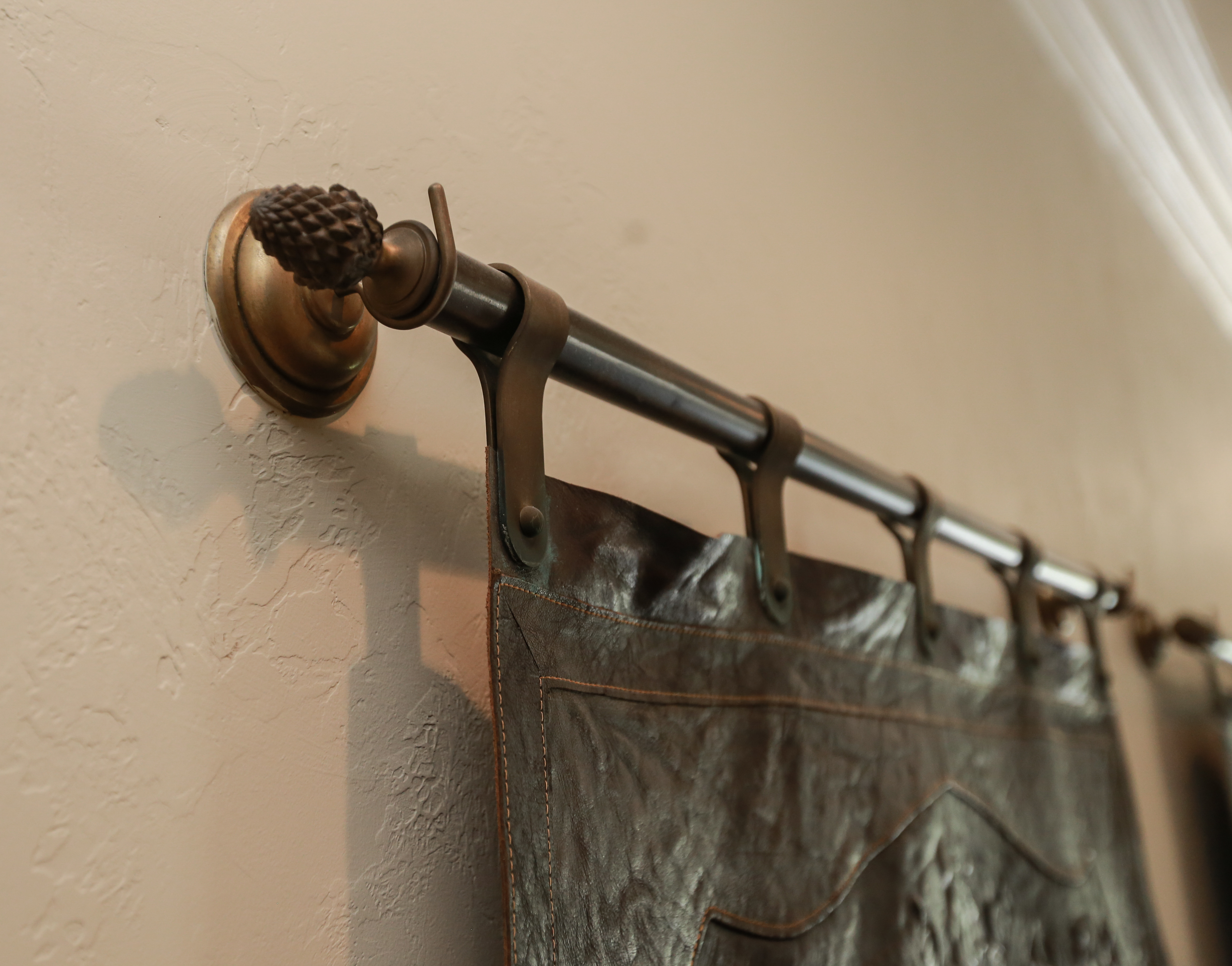 Embossed Leather Coat of Arms Wall Hangings