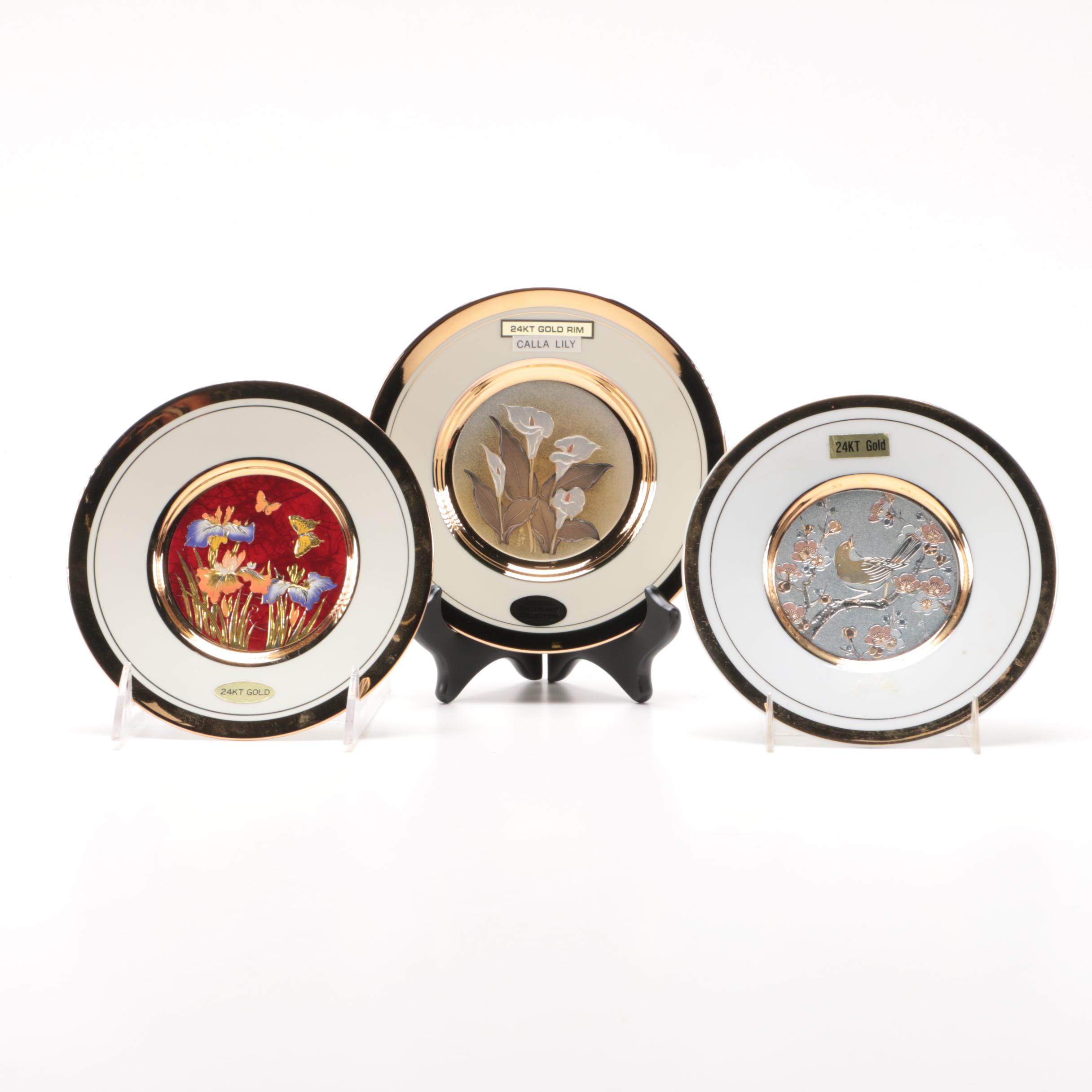 "The Art of Chokin" Porcelain Collector Plates