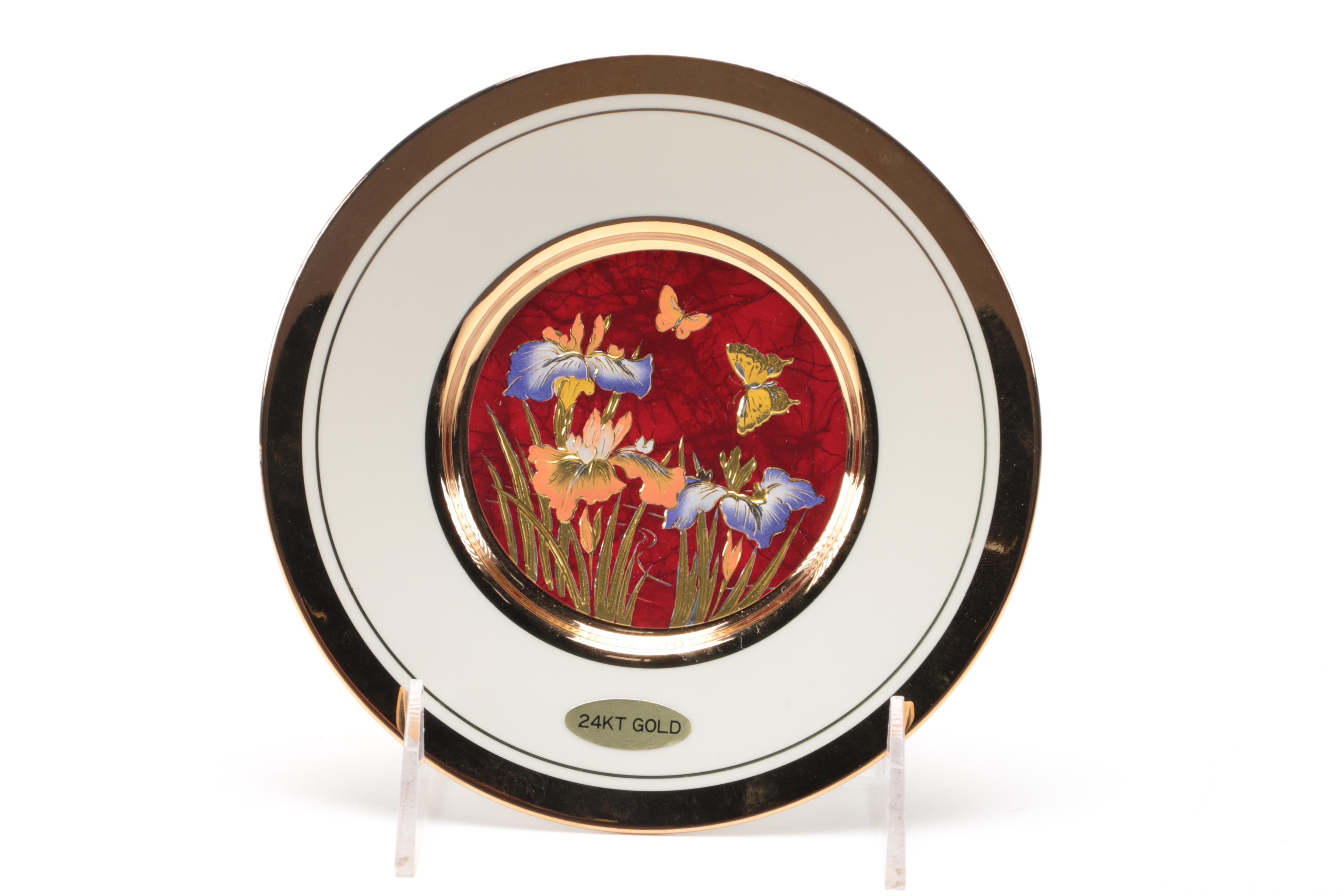 "The Art of Chokin" Porcelain Collector Plates