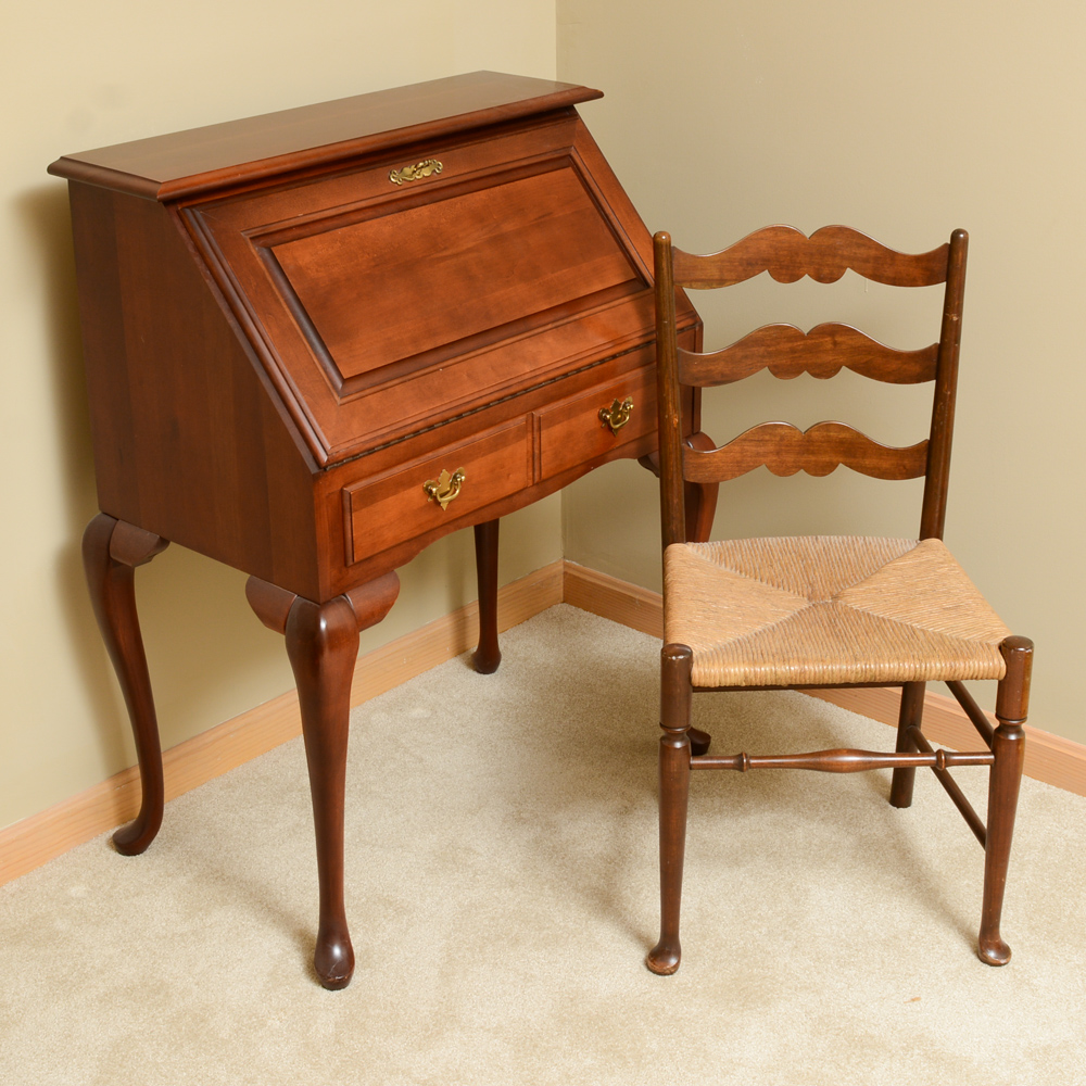 Broyhill Secretary Desk and Chair