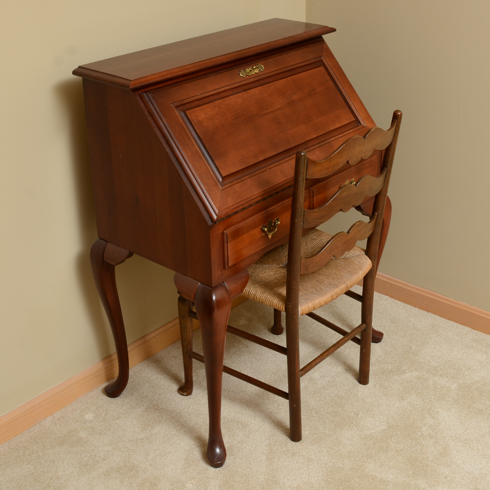 Broyhill Secretary Desk and Chair
