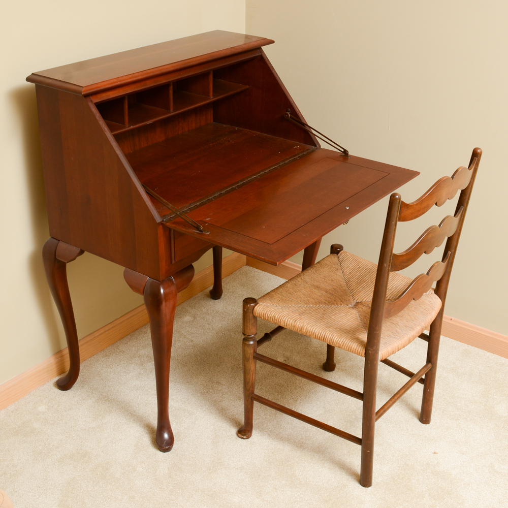 Broyhill Secretary Desk and Chair