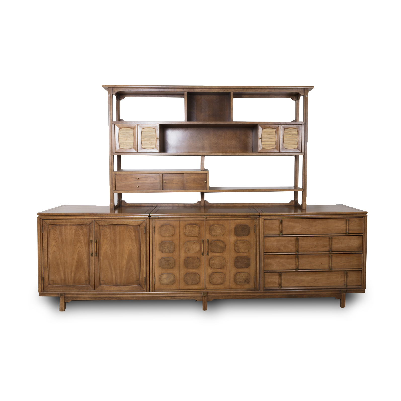 Mid Century Modern "Tamerlane" Buffet With Cabinet by Thomasville