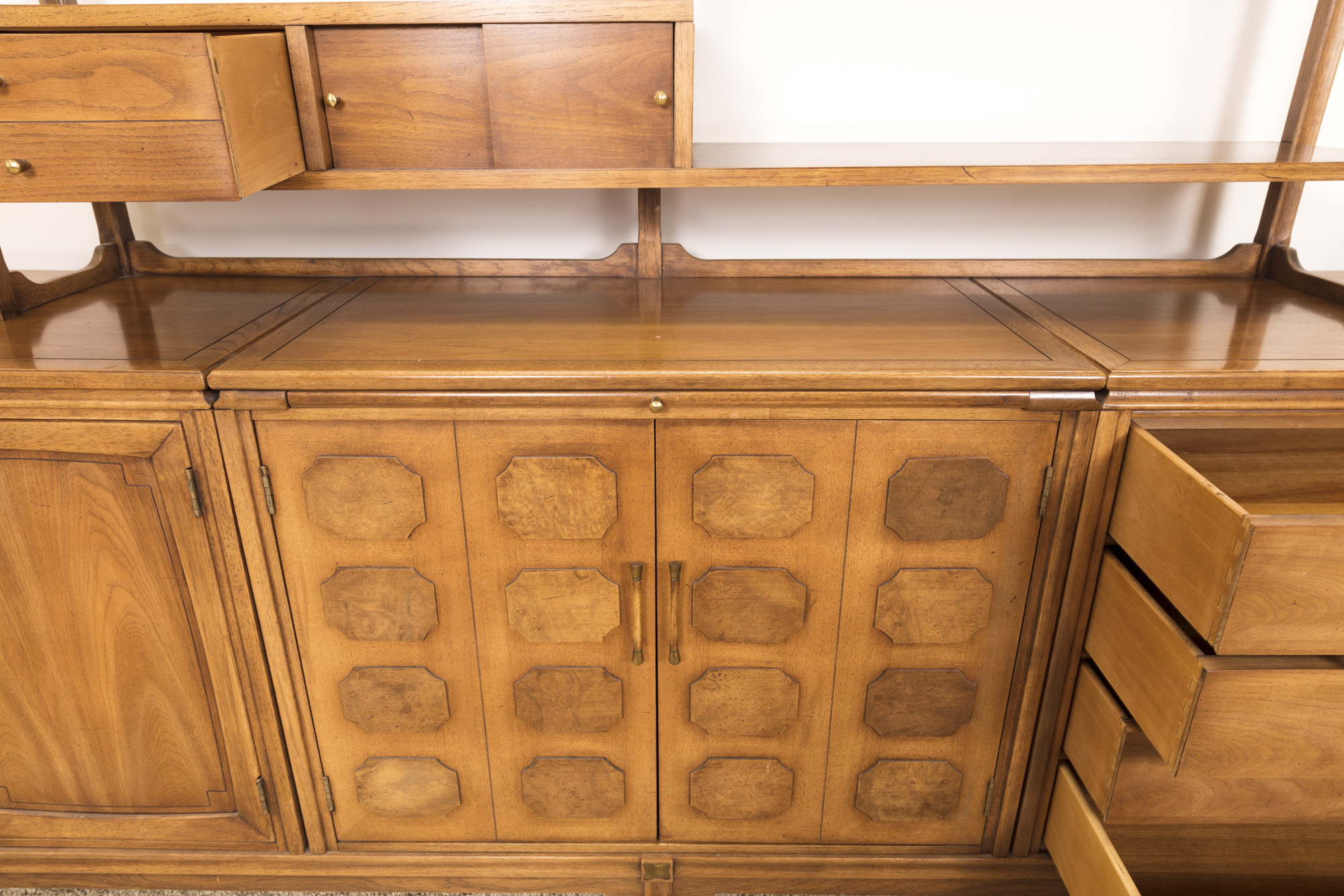 Mid Century Modern "Tamerlane" Buffet With Cabinet by Thomasville