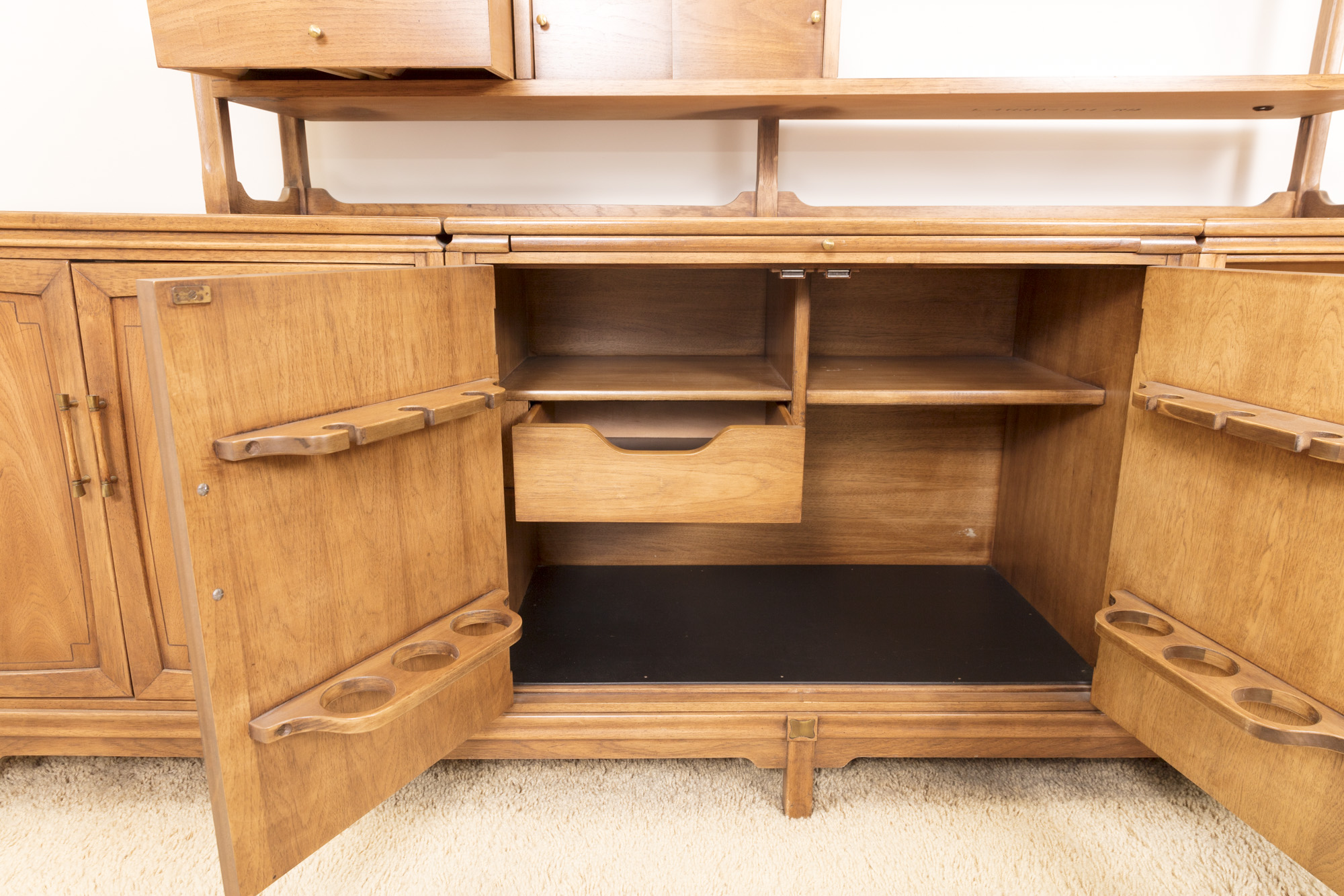 Mid Century Modern "Tamerlane" Buffet With Cabinet by Thomasville