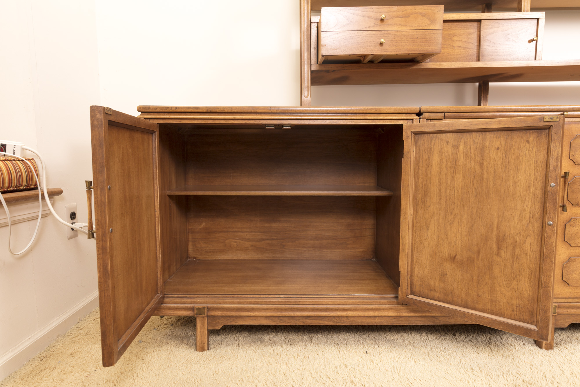 Mid Century Modern "Tamerlane" Buffet With Cabinet by Thomasville