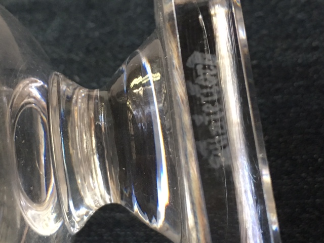 Waterford Crystal Barware Including "Colleen" Wine Glass